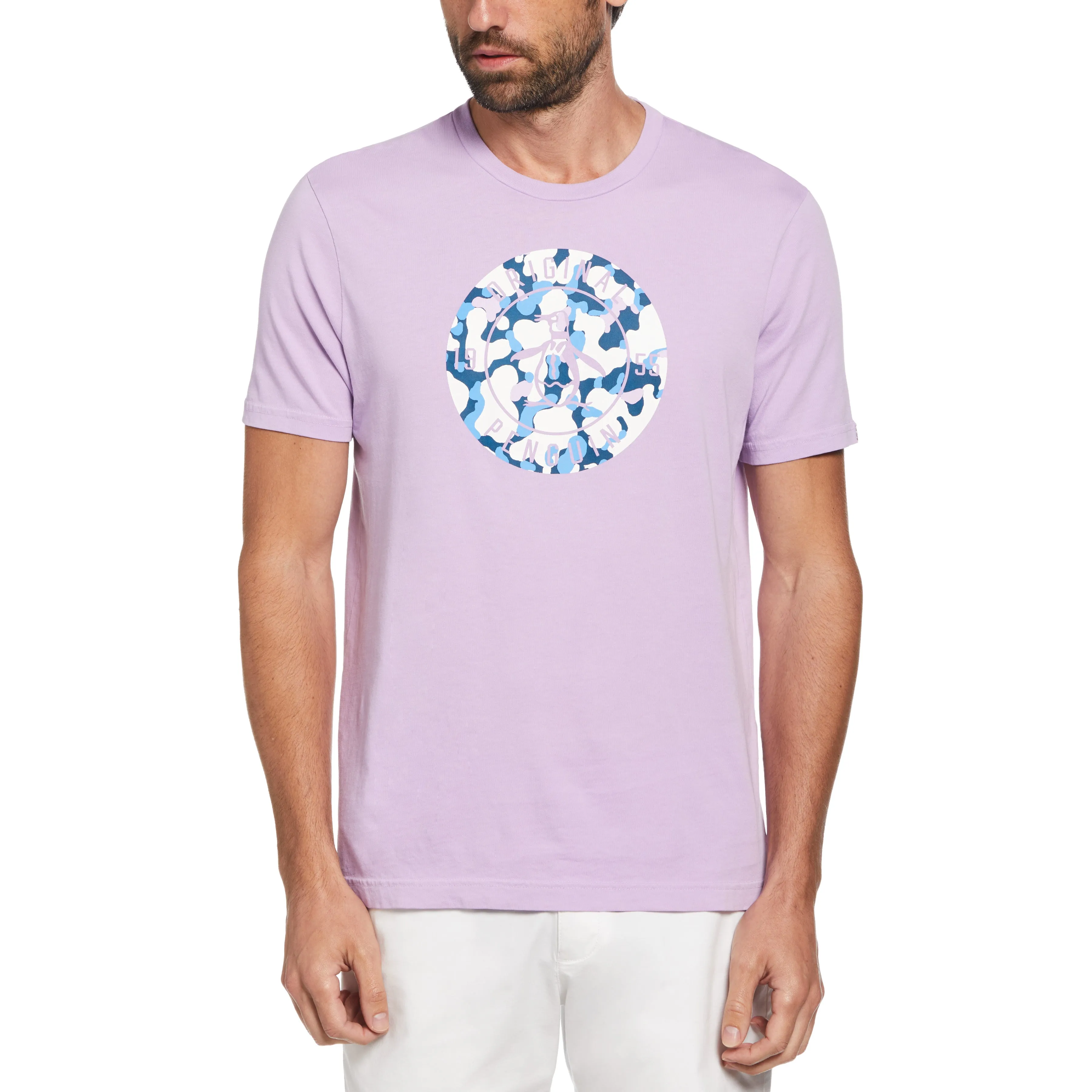 Jersey Camo Logo Graphic Tee sold by Original Penguin