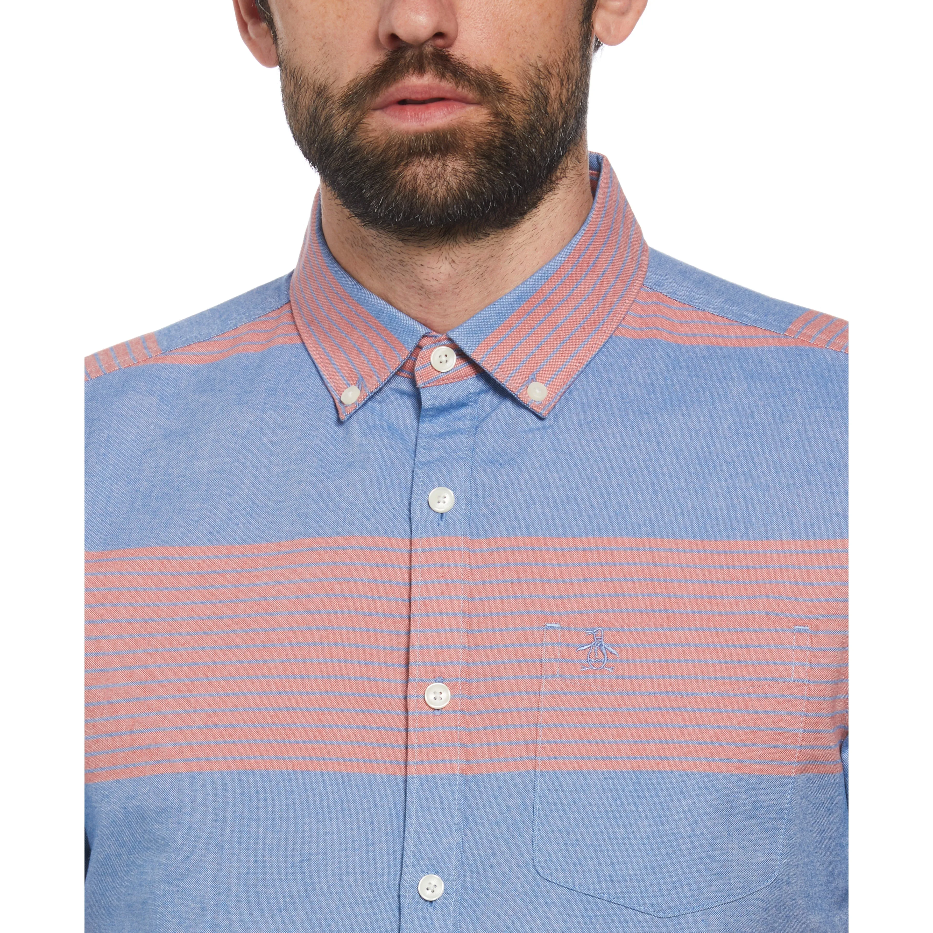 Stripe Oxford Shirt sold by Original Penguin product image thumbnail 3