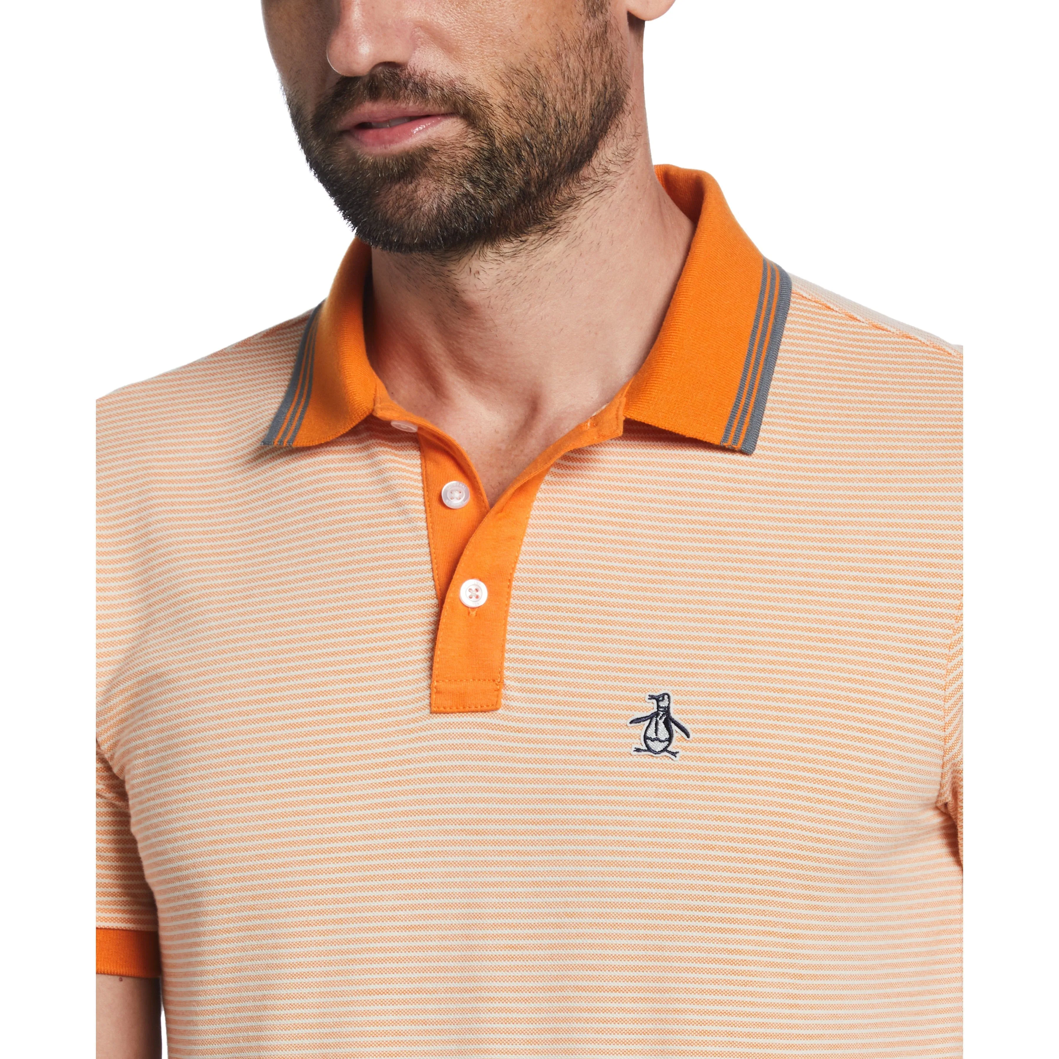 Tonal Stripe Pique Polo sold by Original Penguin product image thumbnail 3