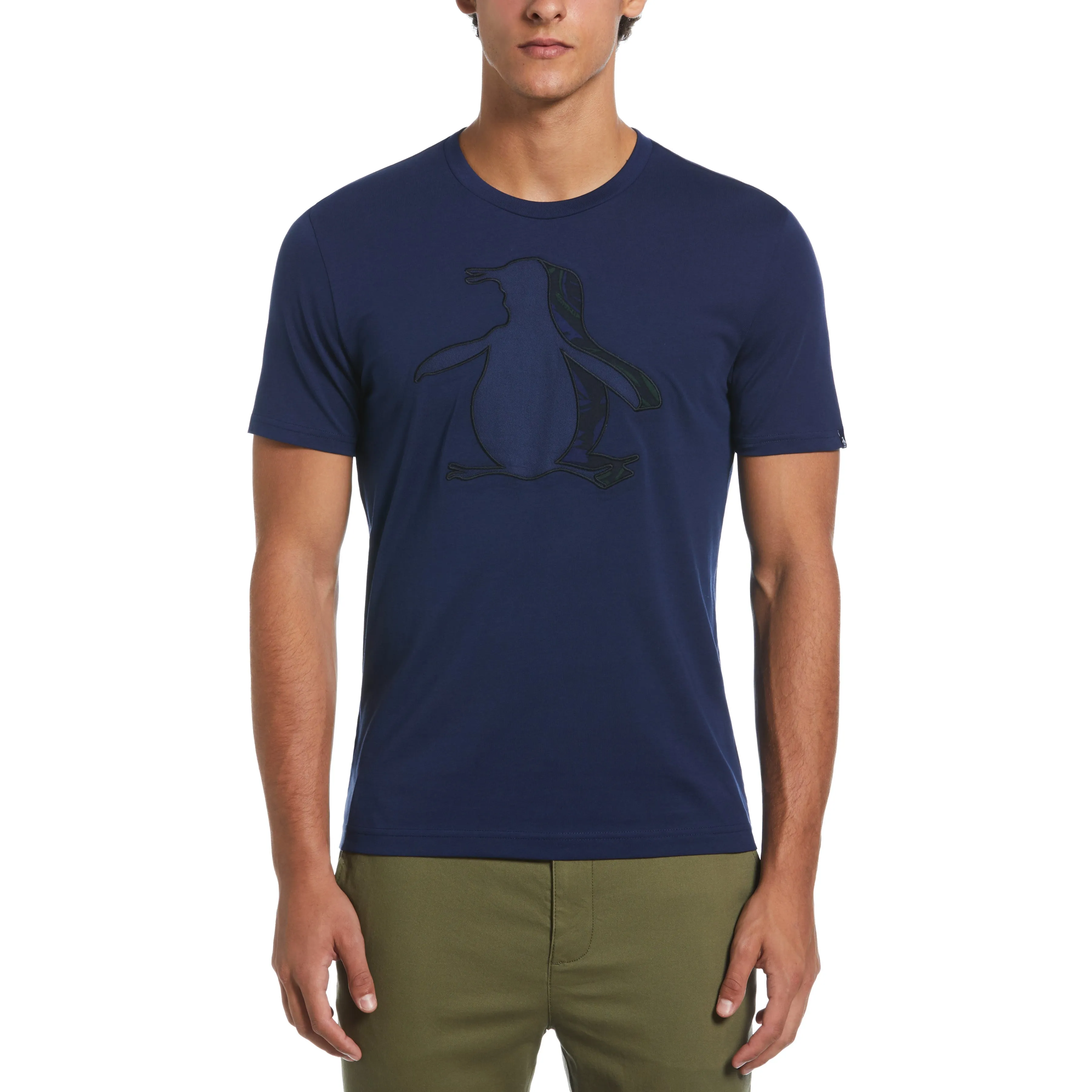 Organic Cotton Leaf Fill Pete Tee sold by Original Penguin