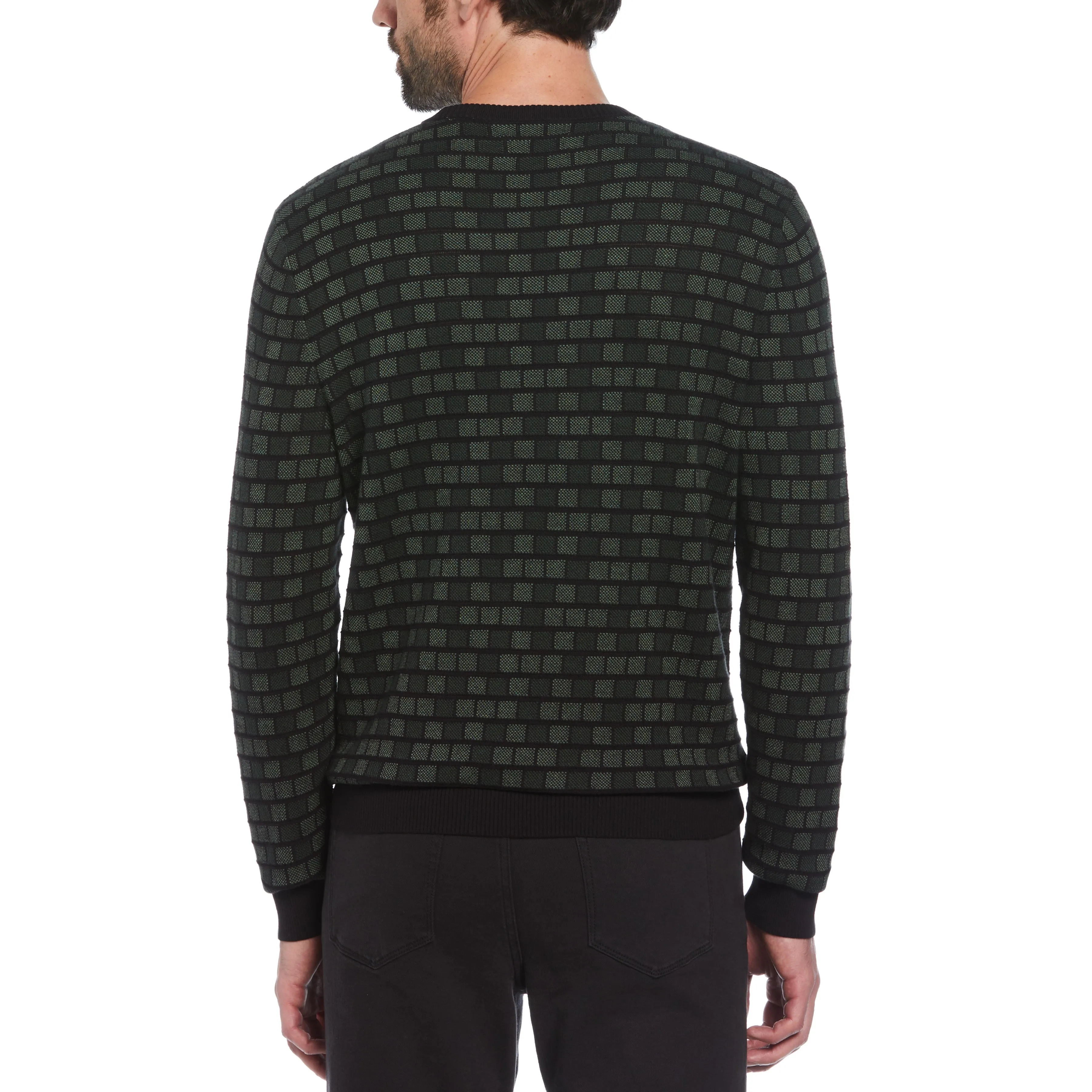 Jacquard Check Sweater sold by Original Penguin product image thumbnail 2