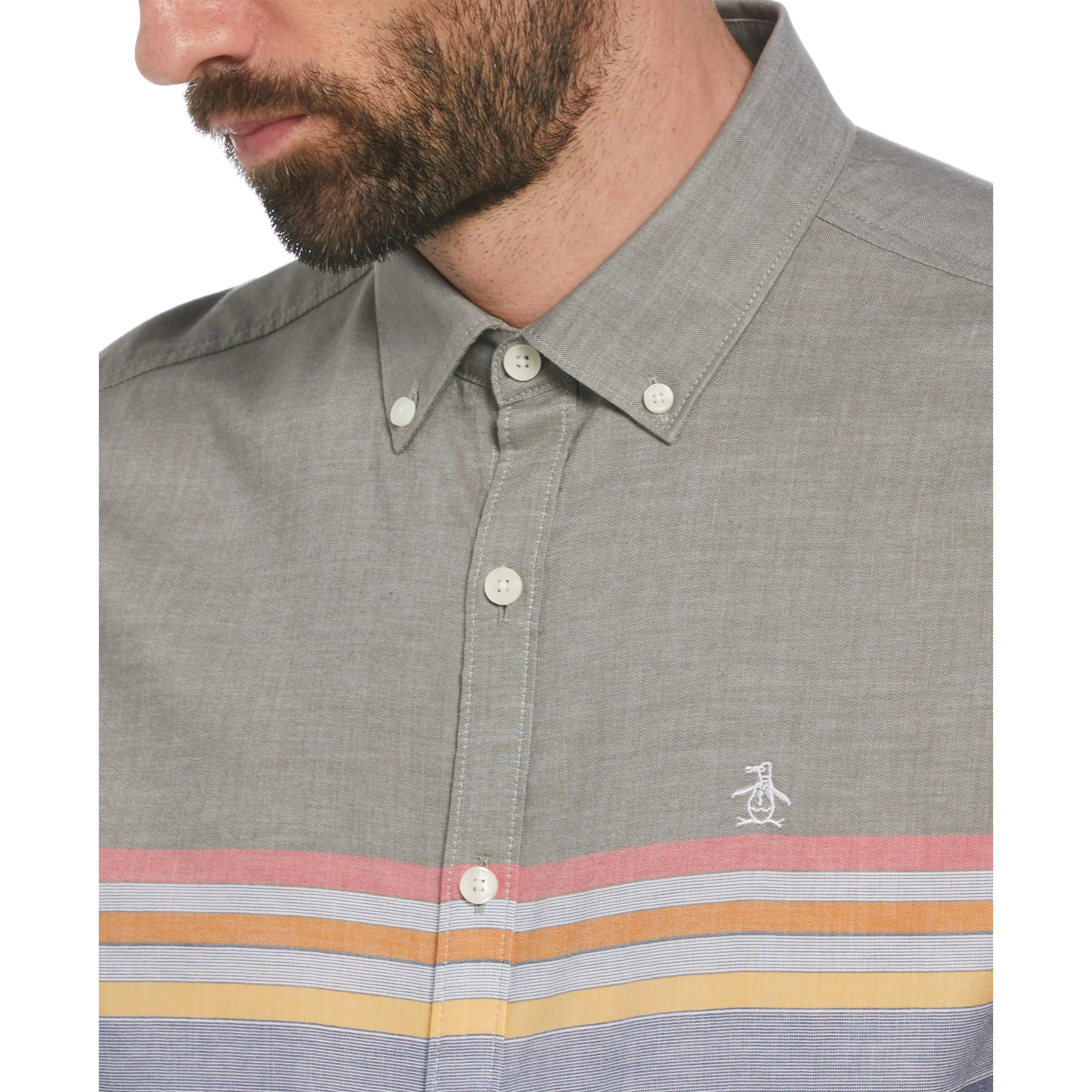 Chest Stripe Shirt sold by Original Penguin product image thumbnail 3
