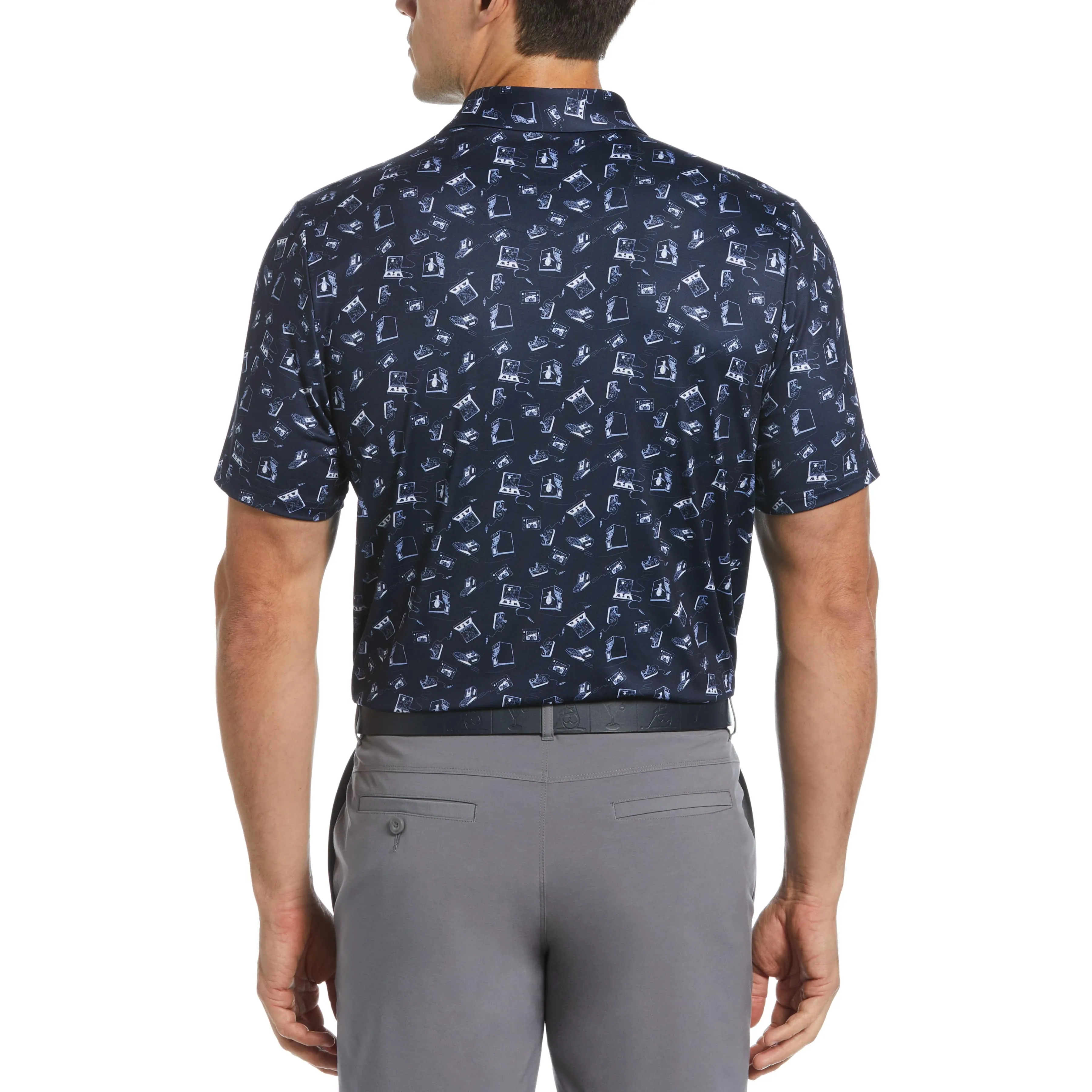 Retro Arcade Print Golf Polo sold by Original Penguin product image thumbnail 2