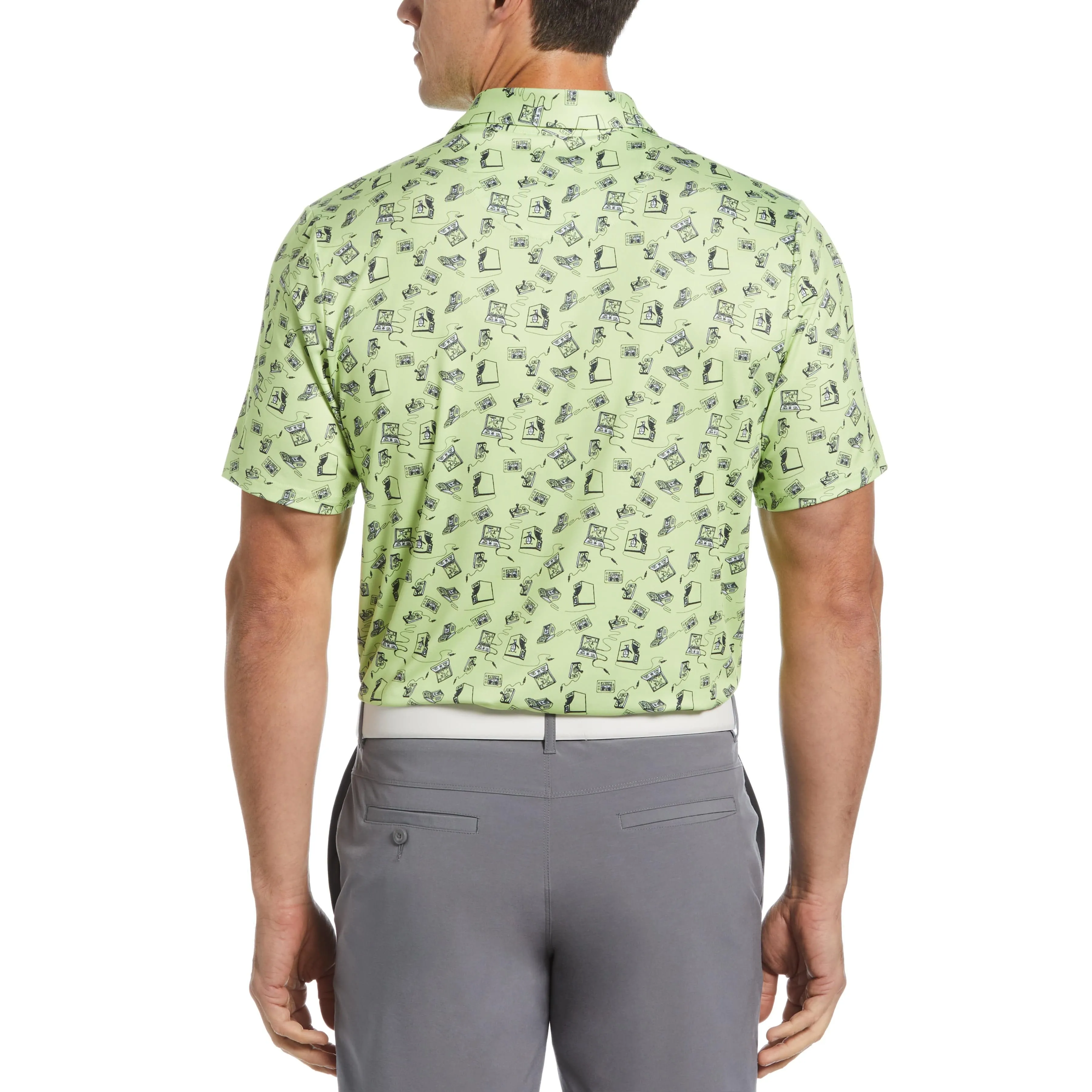 Retro Arcade Print Golf Polo sold by Original Penguin product image thumbnail 2