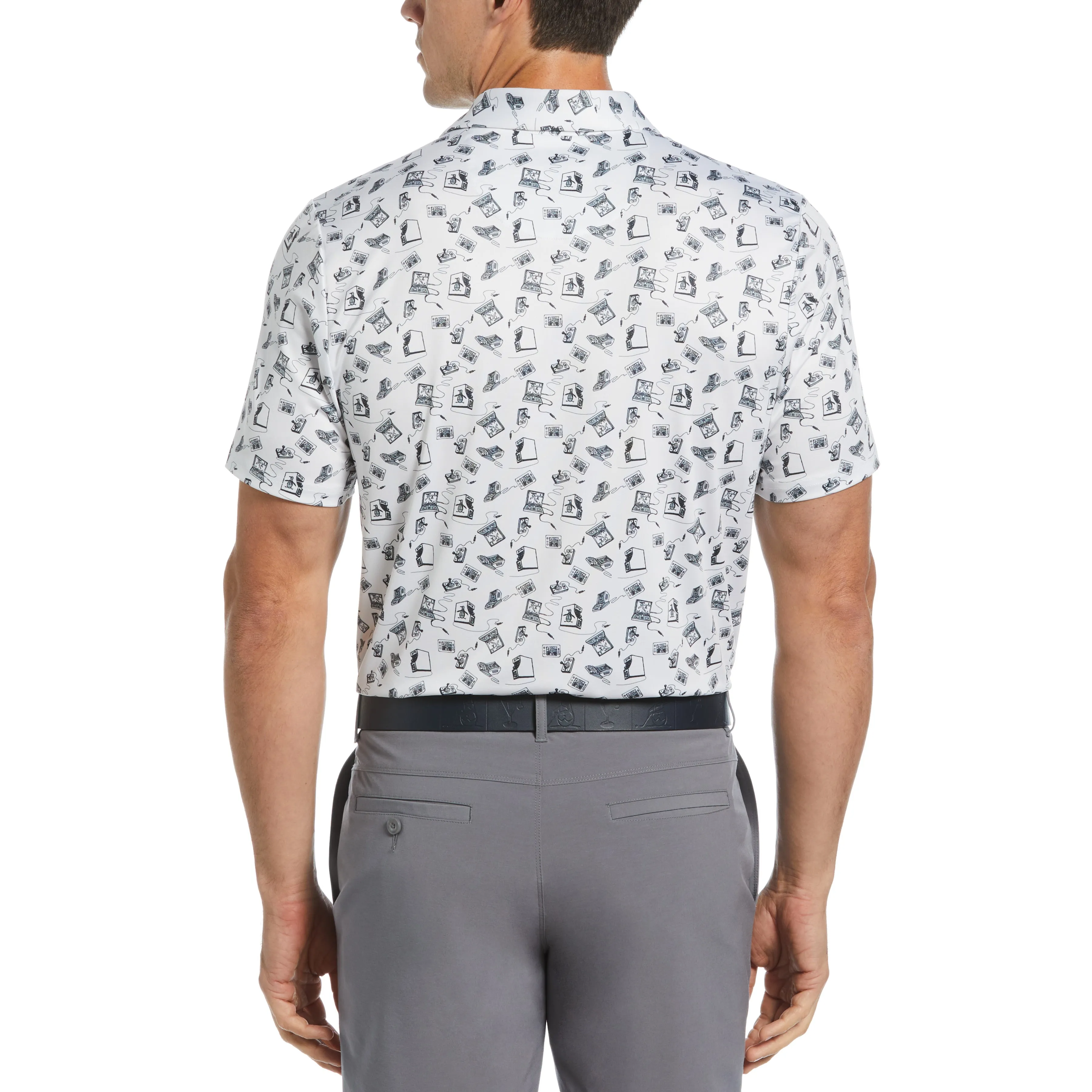 Retro Arcade Print Polo sold by Original Penguin product image thumbnail 2