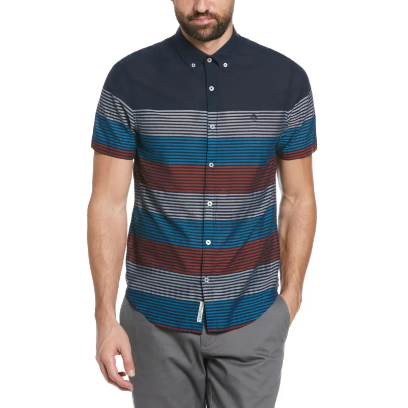 Engineered Stripe Lawn Shirt sold by Original Penguin