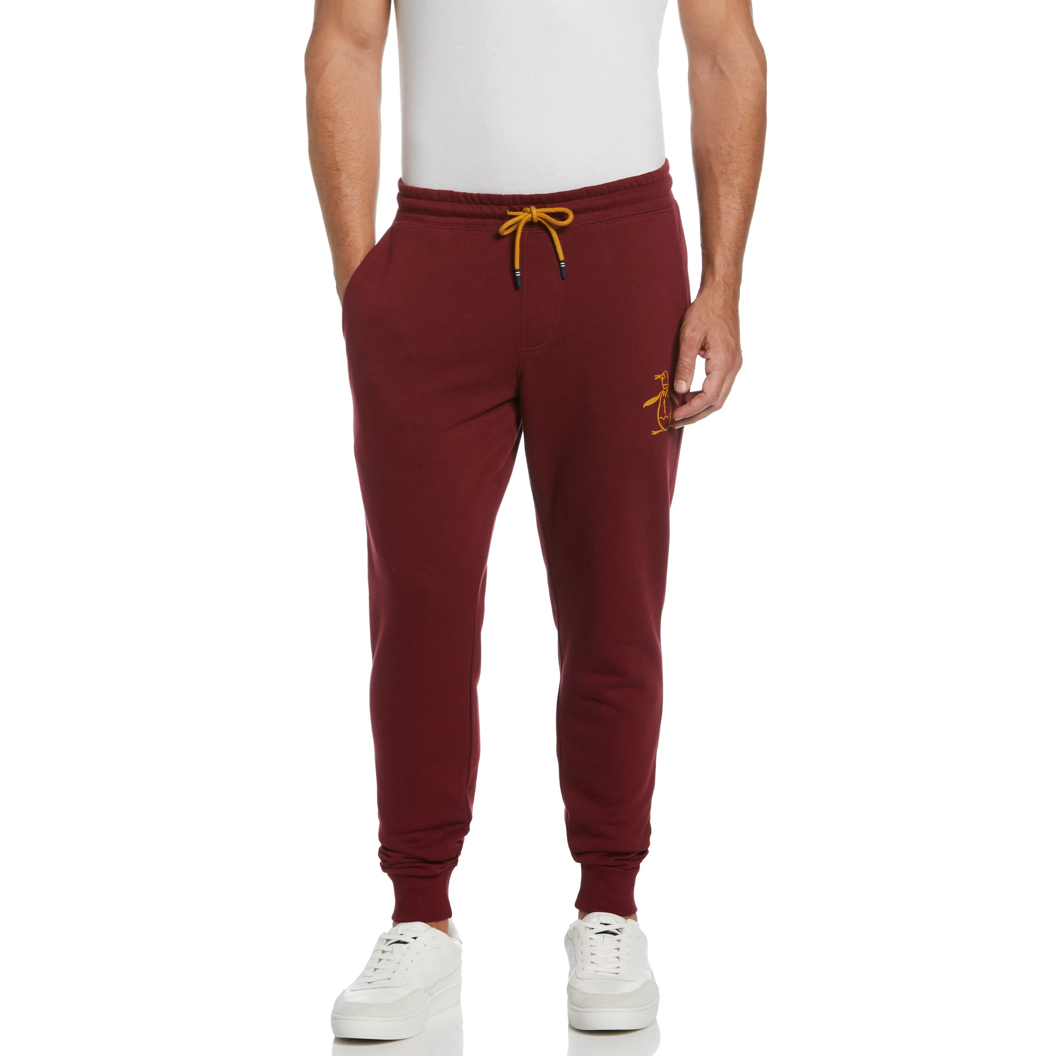 Big Pete Logo Fleece Sweatpants sold by Original Penguin