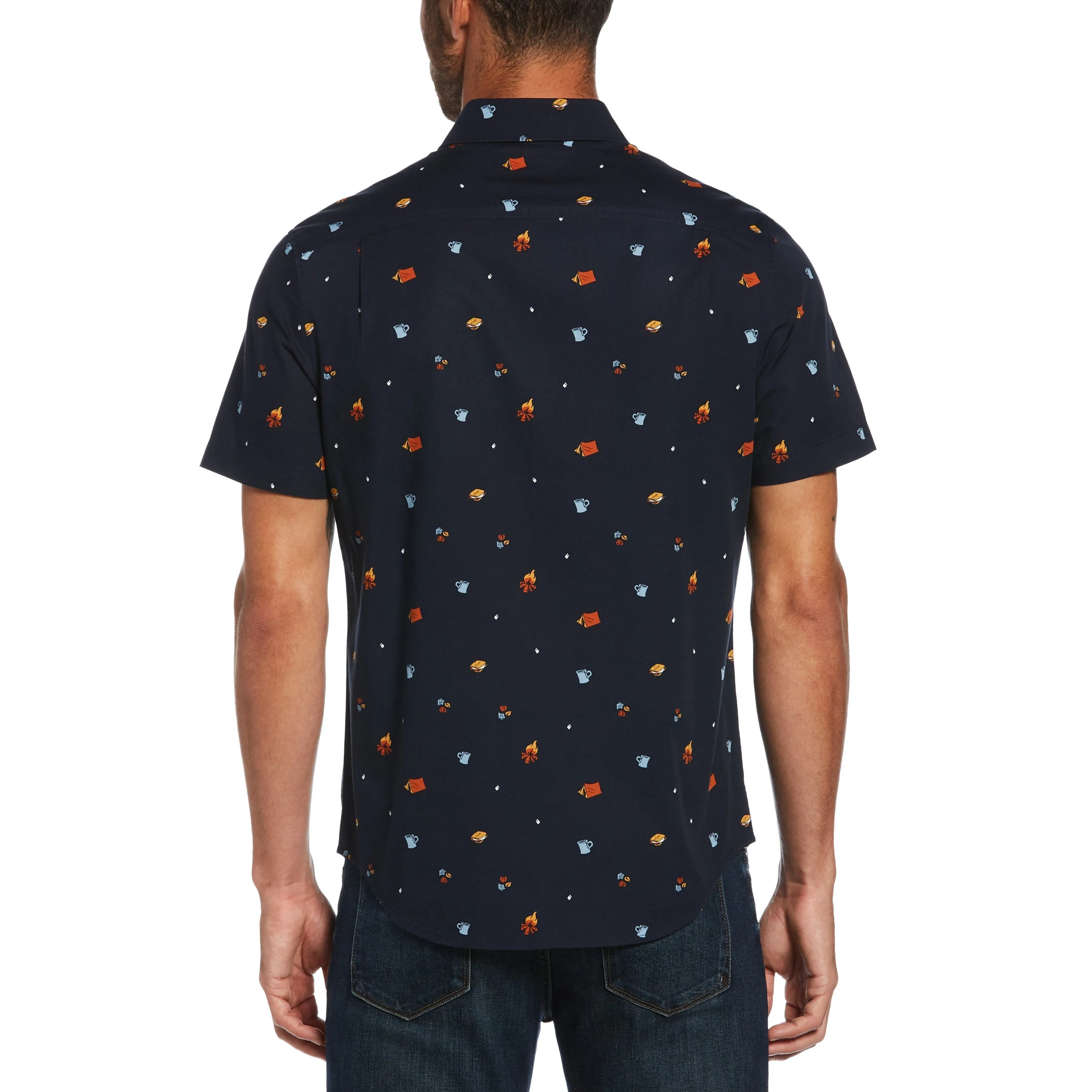 Camping Print Shirt sold by Original Penguin product image thumbnail 2