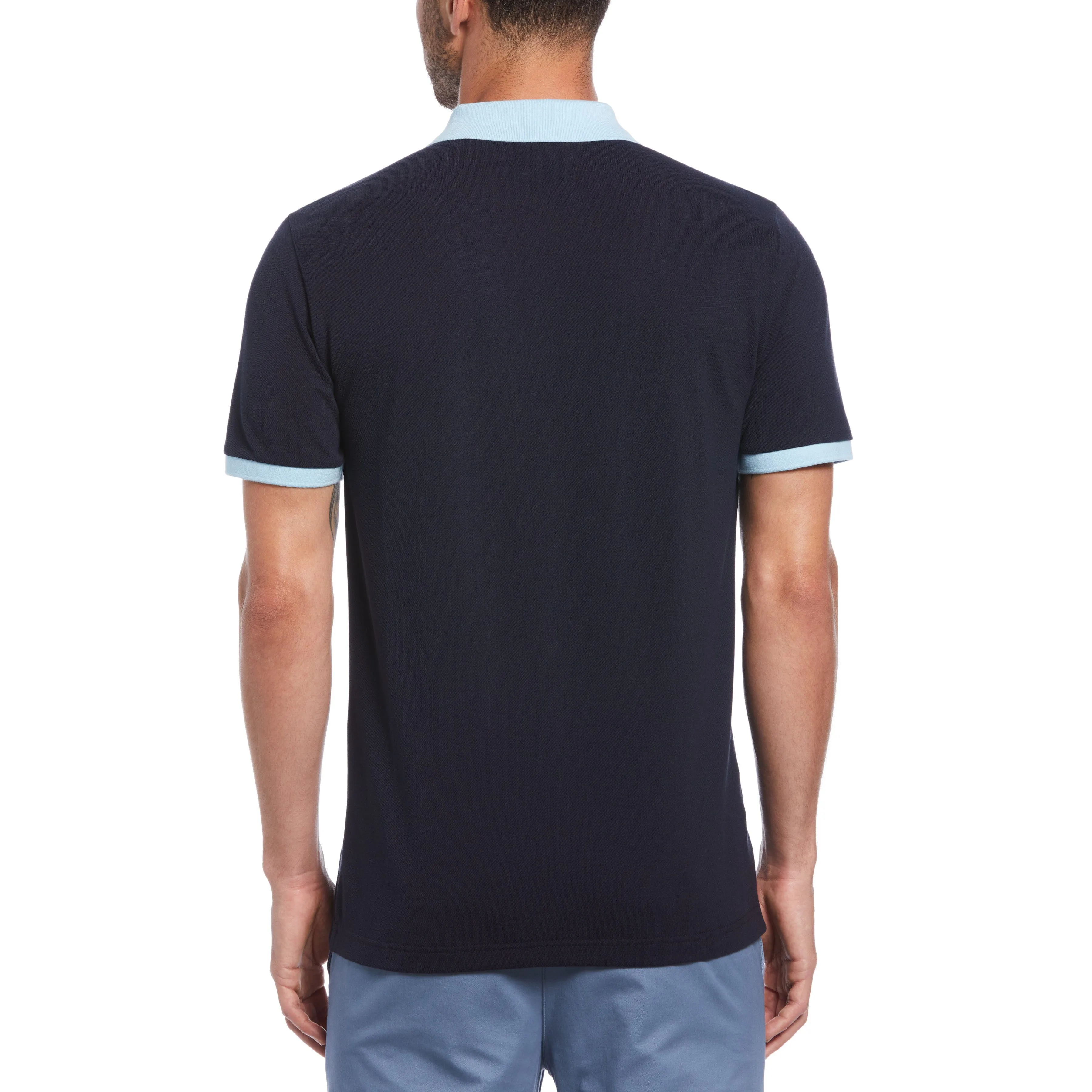 Stripe Gusset Tipped Polo sold by Original Penguin product image thumbnail 2