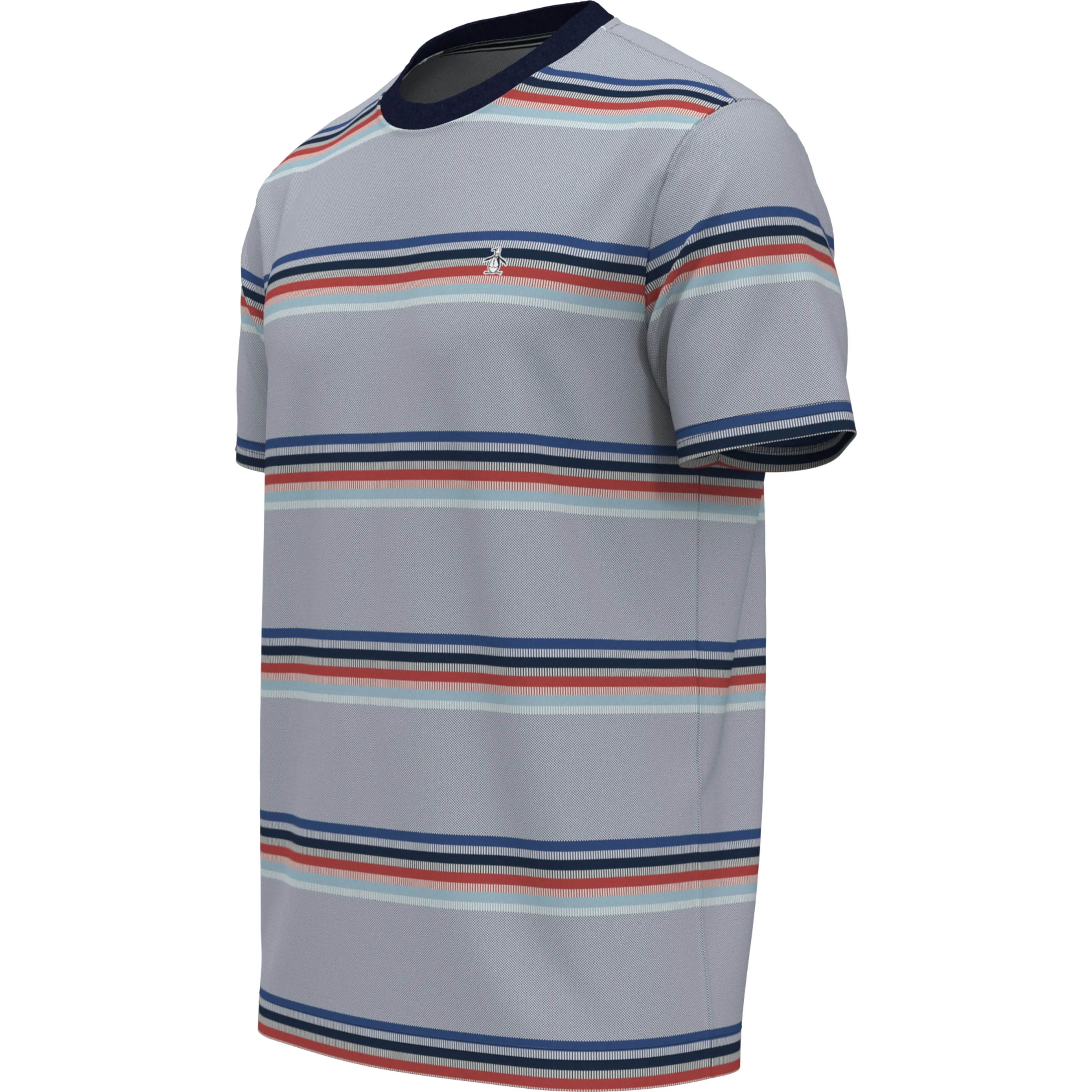 Birdseye Pique Engineered Stripe Tee sold by Original Penguin product image thumbnail 3