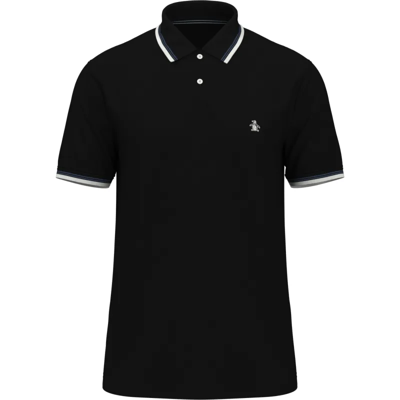 Organic Cotton Pique Polo with Tipped Collar sold by Original Penguin