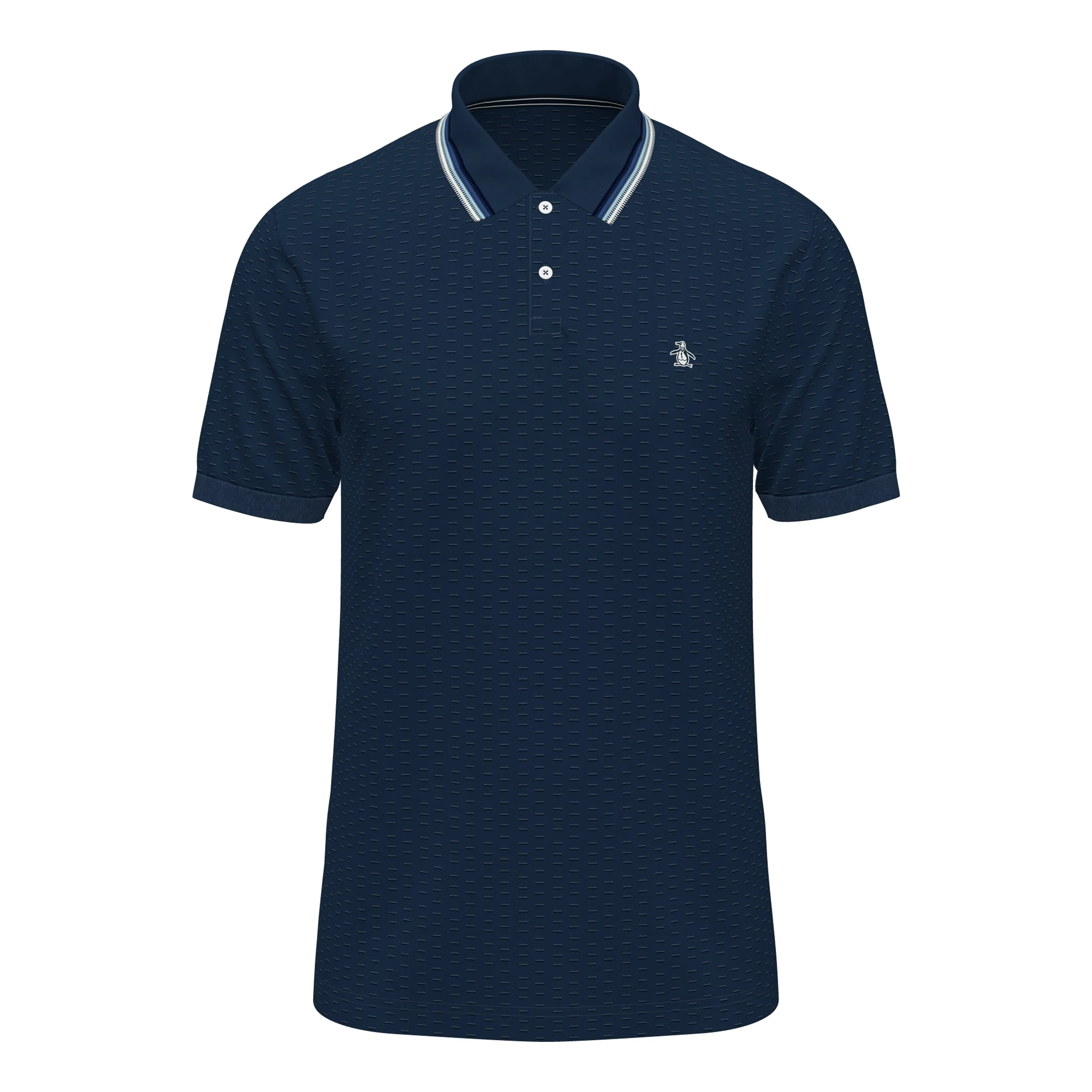 Slub Textured Jacquard Polo sold by Original Penguin