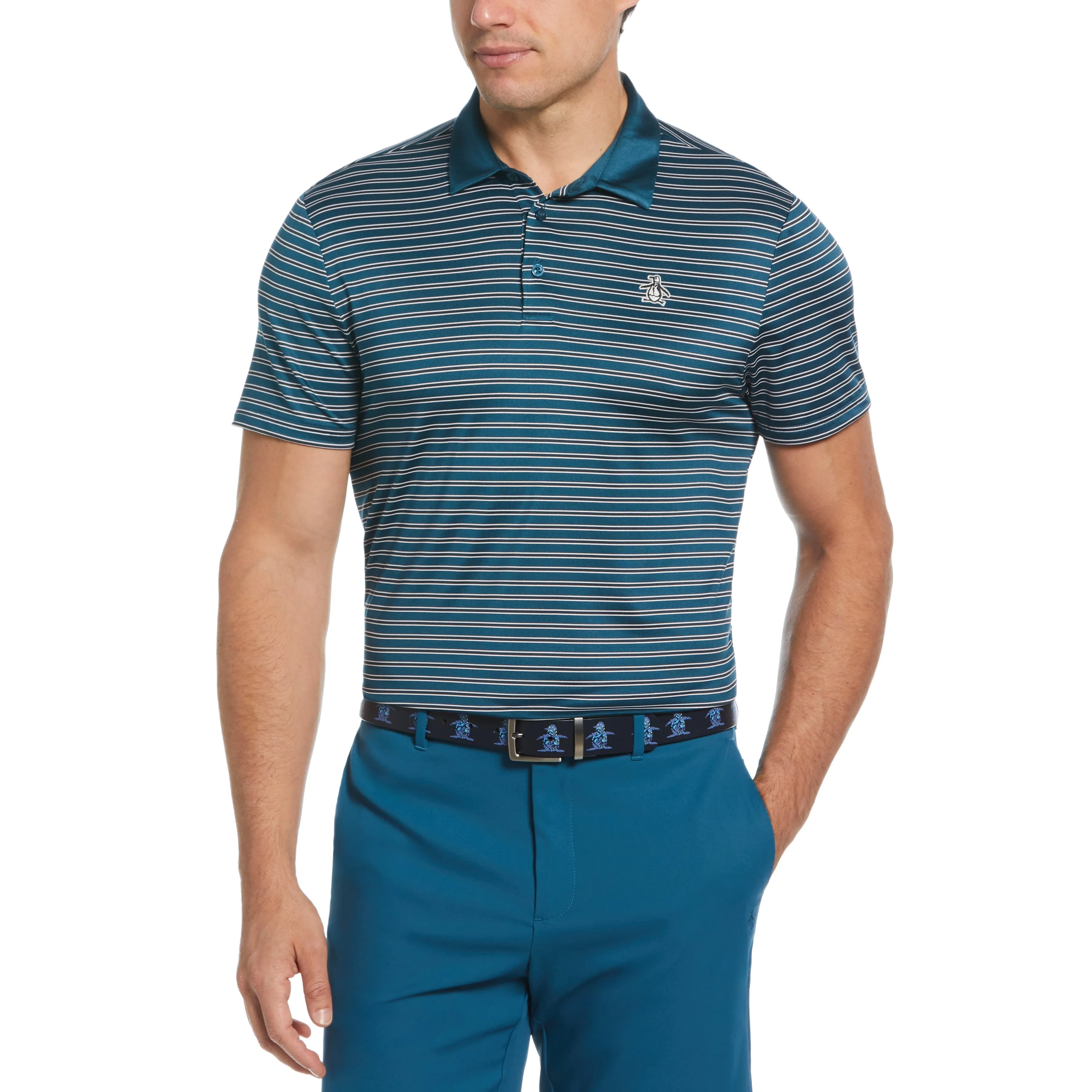 Heritage Stripe Golf Polo sold by Original Penguin