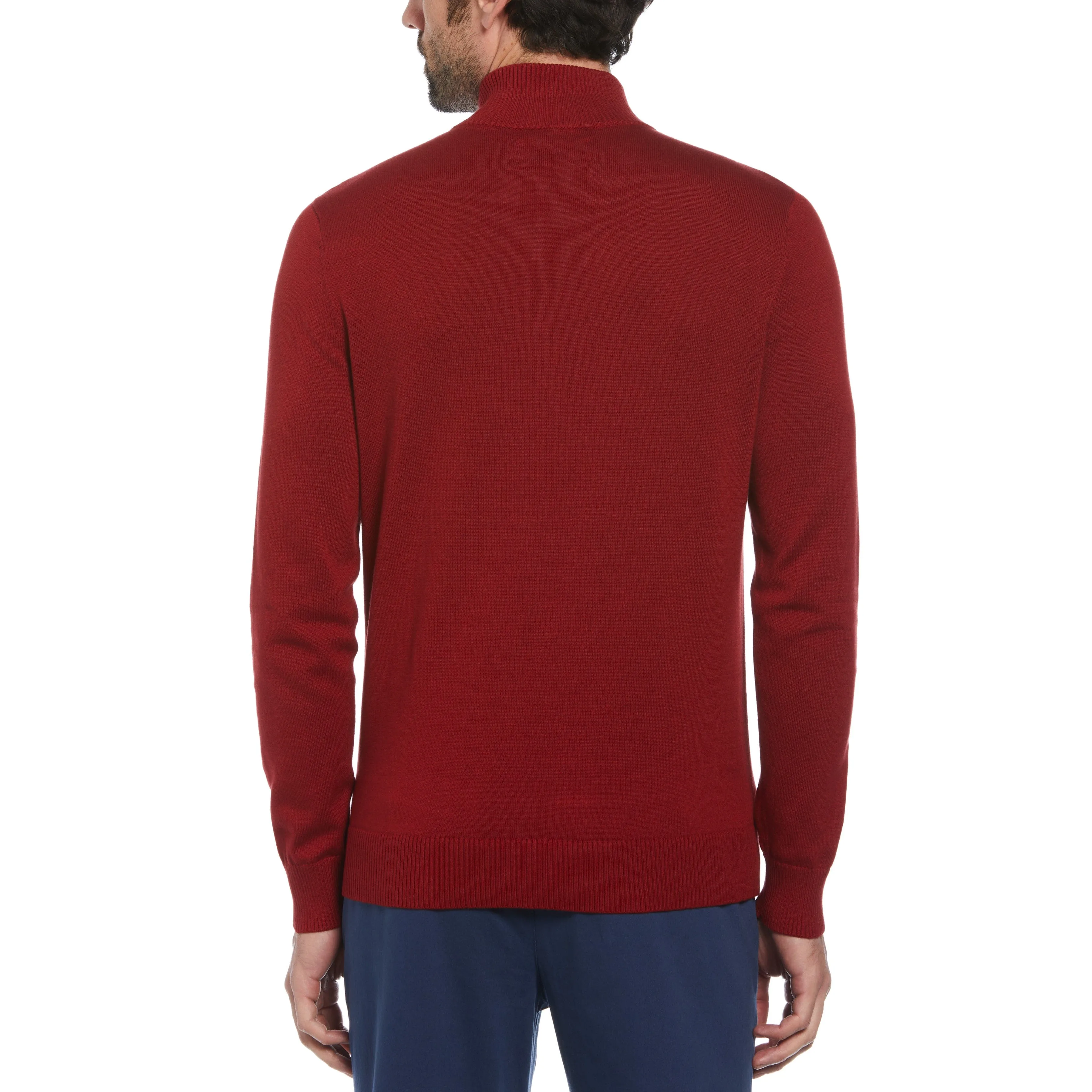 Color Block 1/4 Zip Sweater sold by Original Penguin product image thumbnail 2