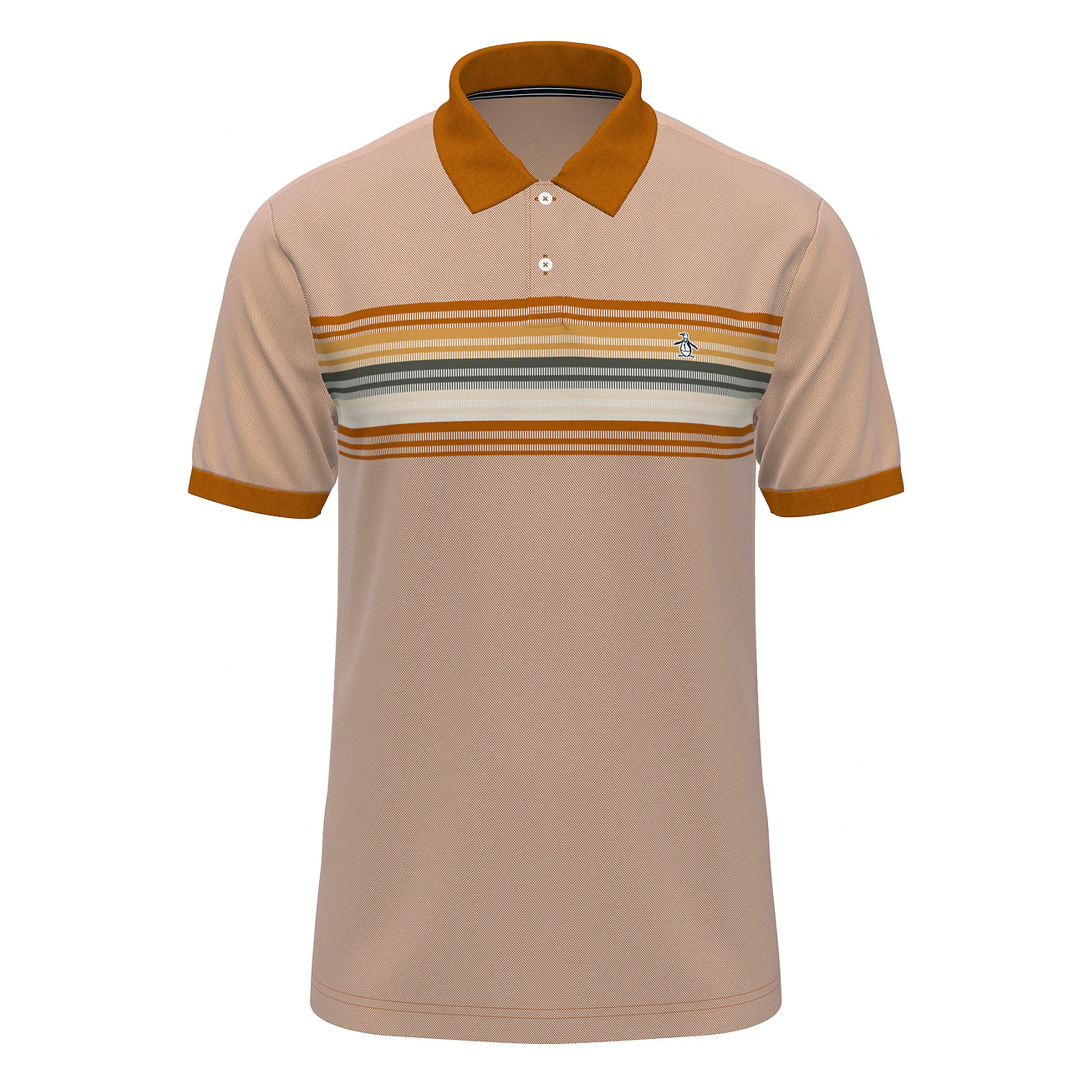 Birdseye Pique Engineered Chest Stripe Polo sold by Original Penguin