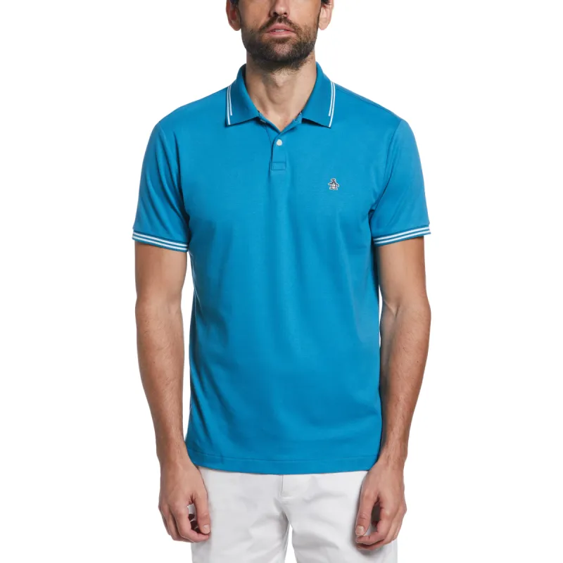Sticker Pete Knit Polo made by Original Penguin