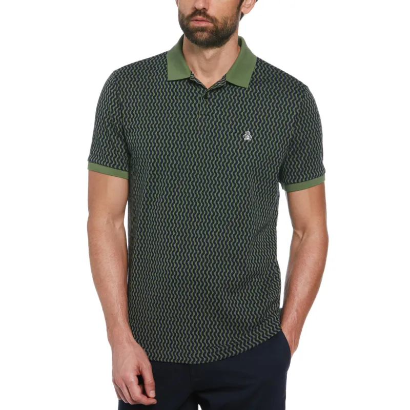 Mini Geo Print Polo sold by Original Penguin