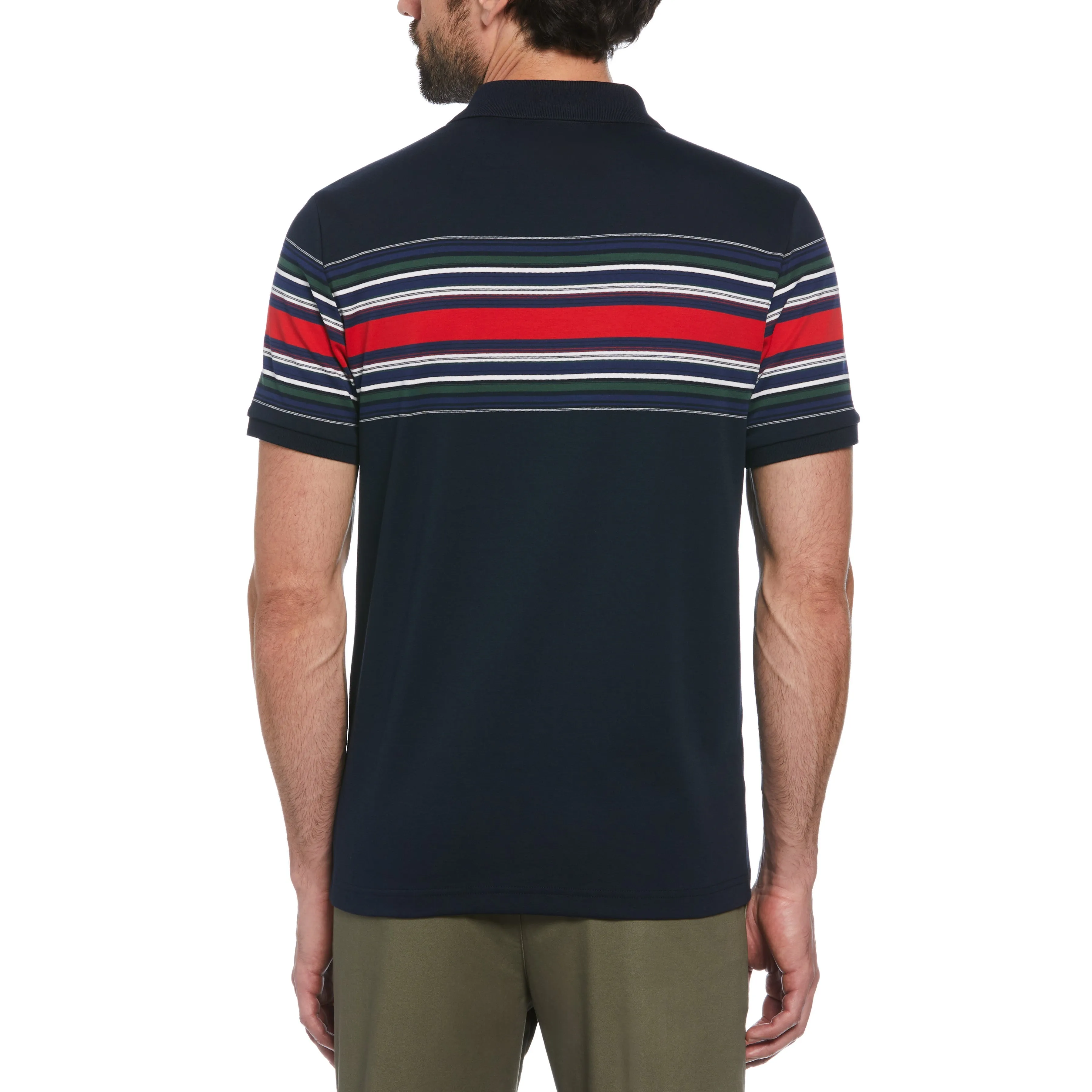 Organic Cotton Chest Stripe Polo sold by Original Penguin product image thumbnail 2