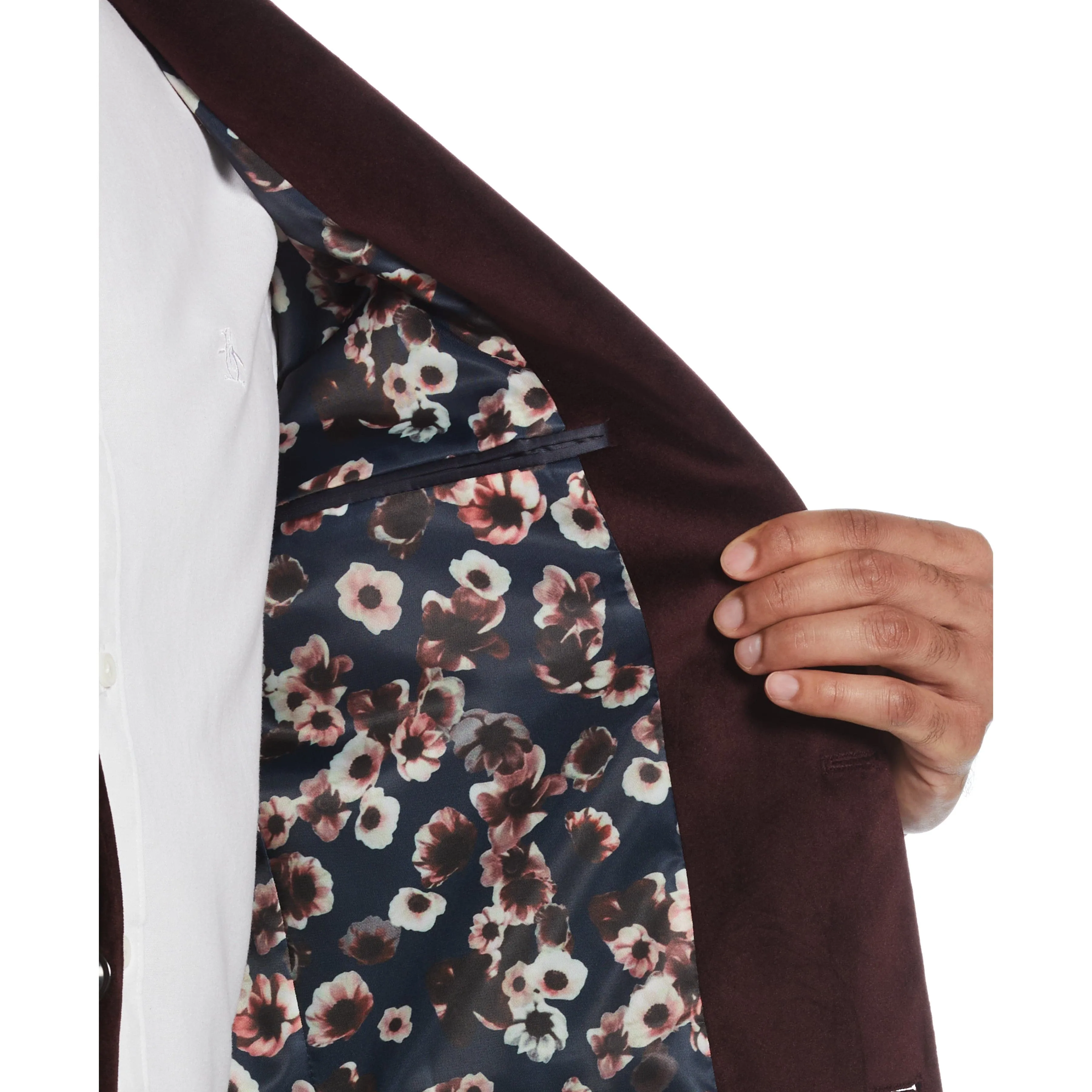 Slim Fit Port Velvet Sport Coat sold by Original Penguin product image thumbnail 3
