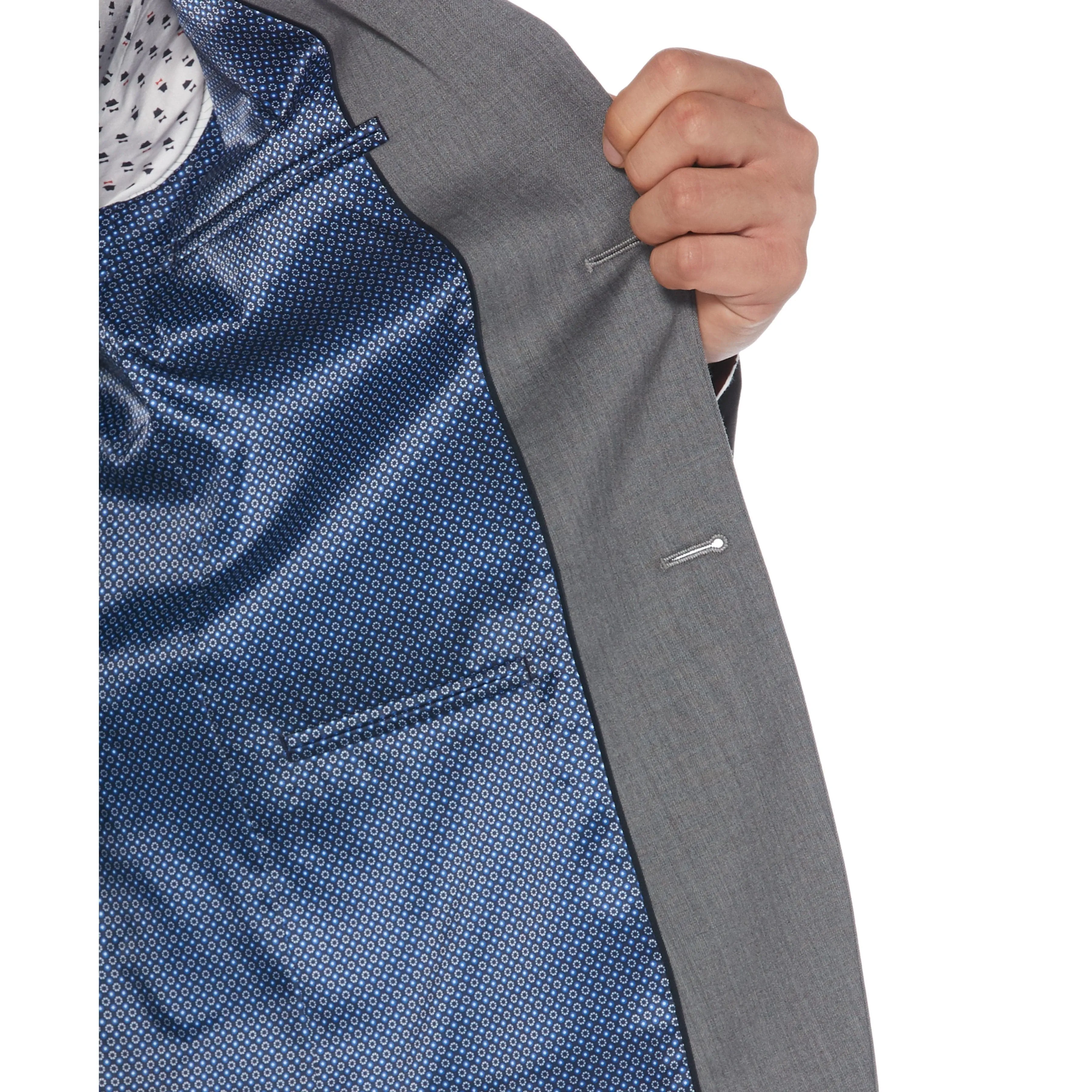 Grey Solid Suit Jacket sold by Original Penguin product image thumbnail 3