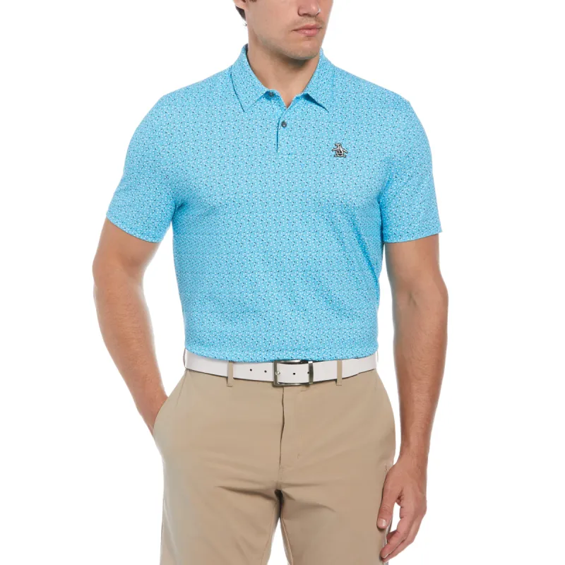 Golf Ball Print Golf Polo sold by Original Penguin