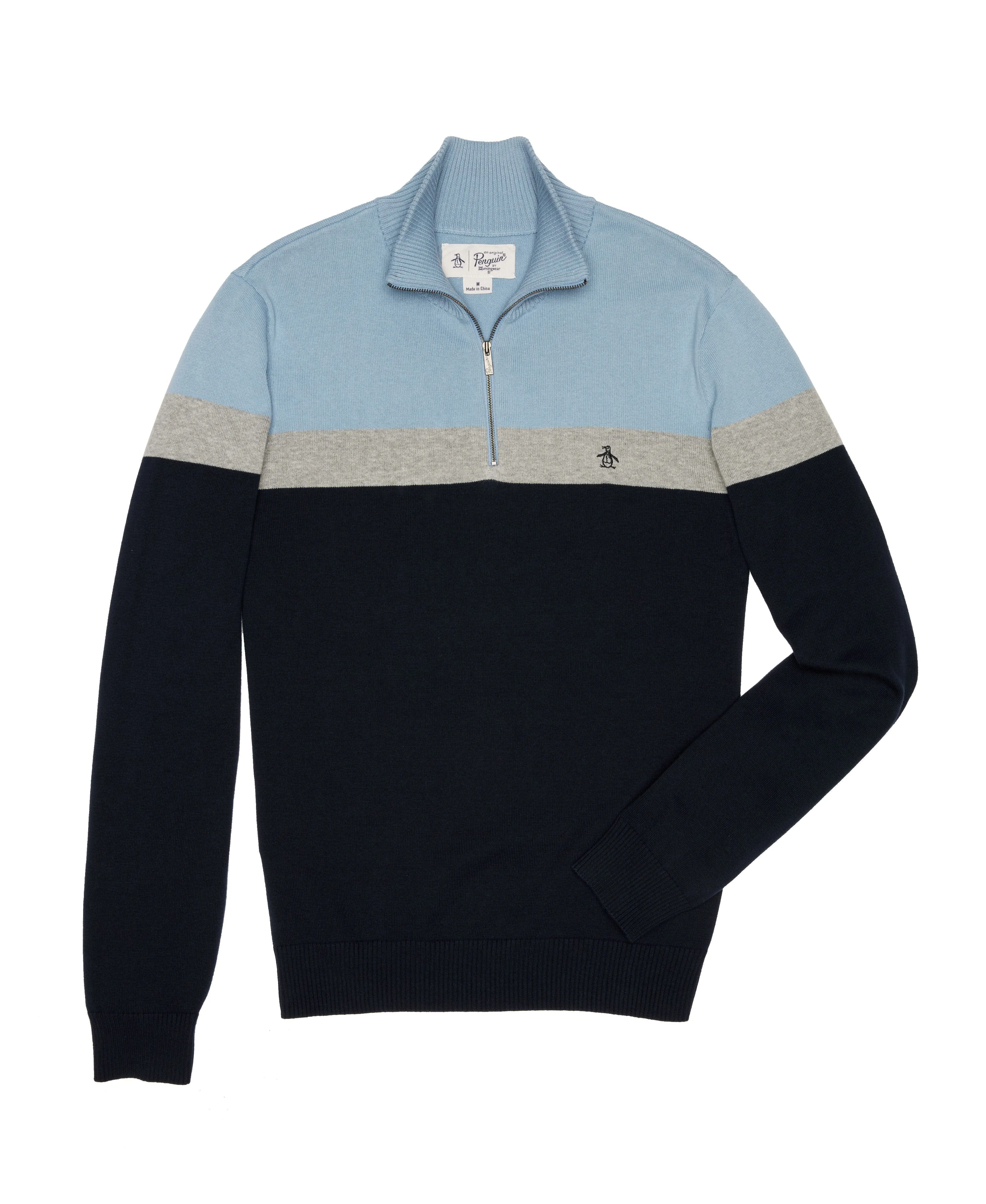 Novelty Cotton 1/4 Zip Sweater sold by Original Penguin product image thumbnail 3