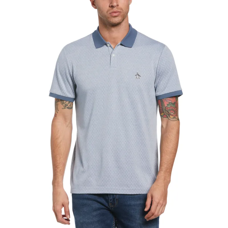 Birdseye Jacquard Polo sold by Original Penguin