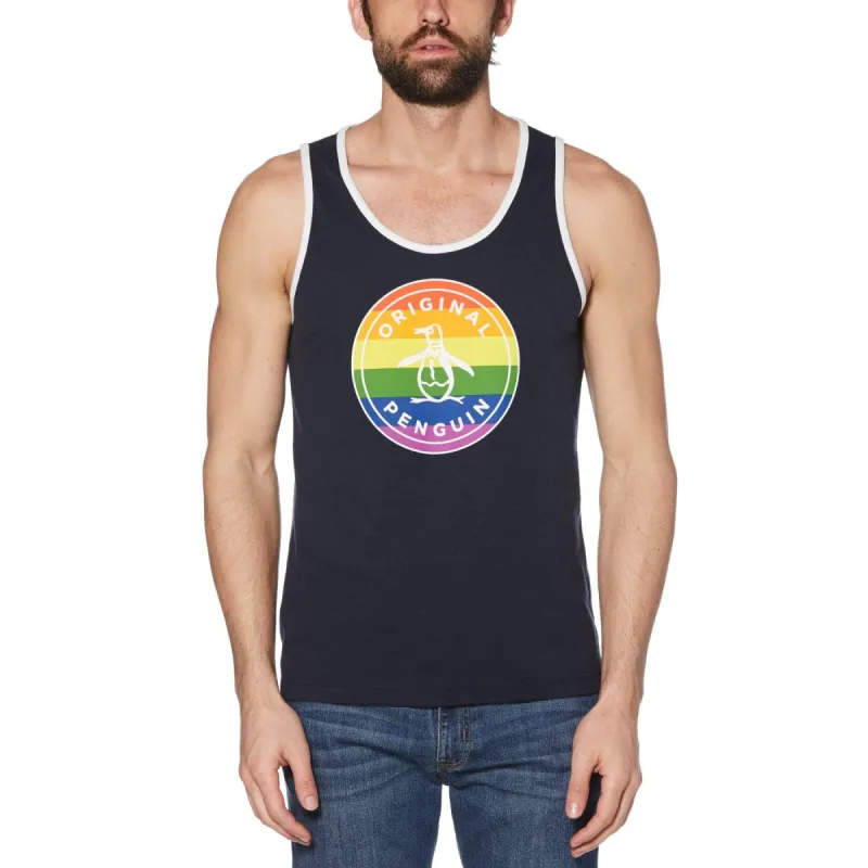 Pride Stamp Logo Tank sold by Original Penguin