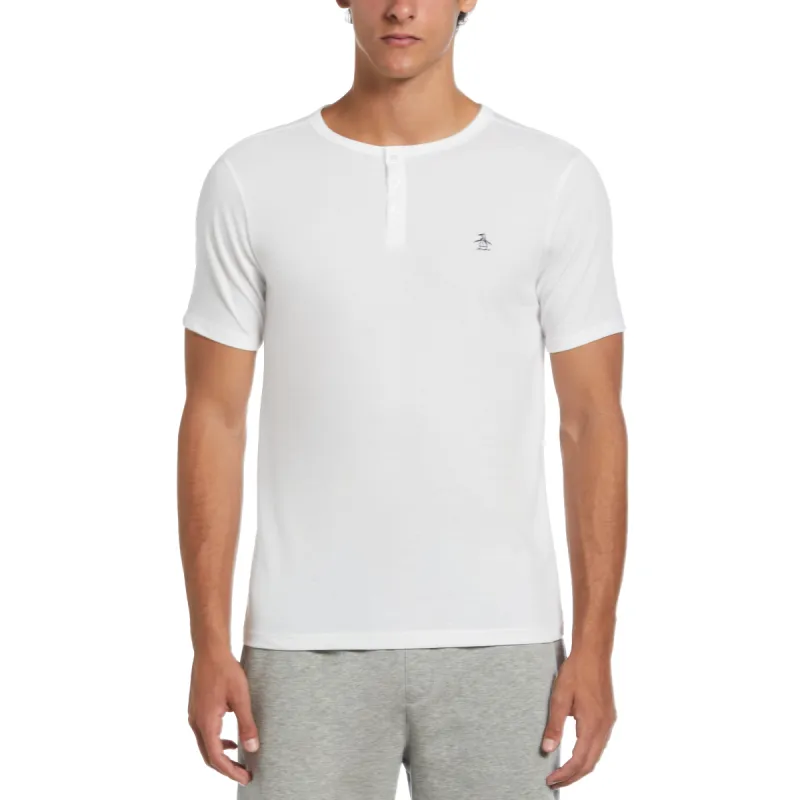 Solid Henley Tee sold by Original Penguin
