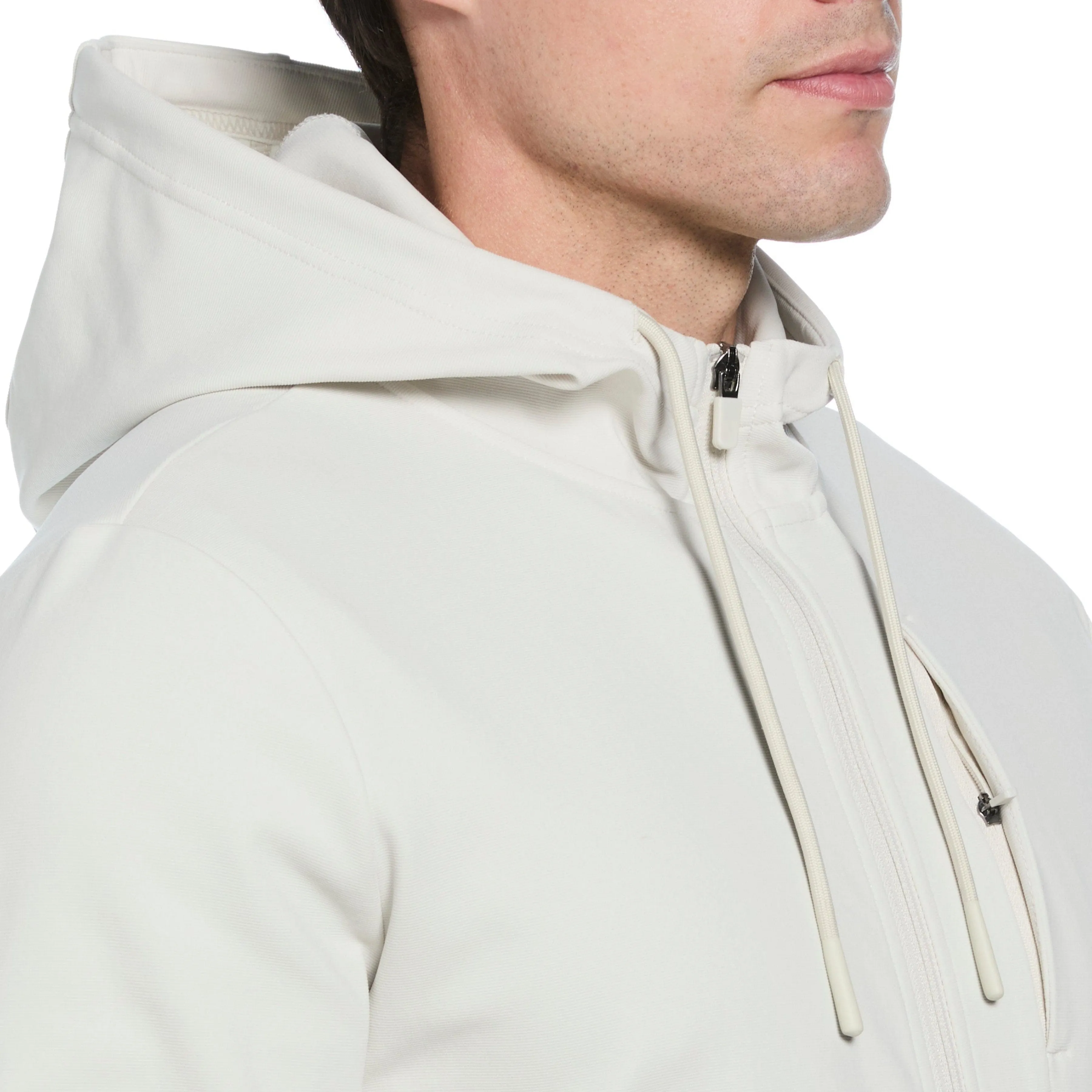 Penguin Sport Micro Texture Full Zip Hoodie sold by Original Penguin product image thumbnail 3