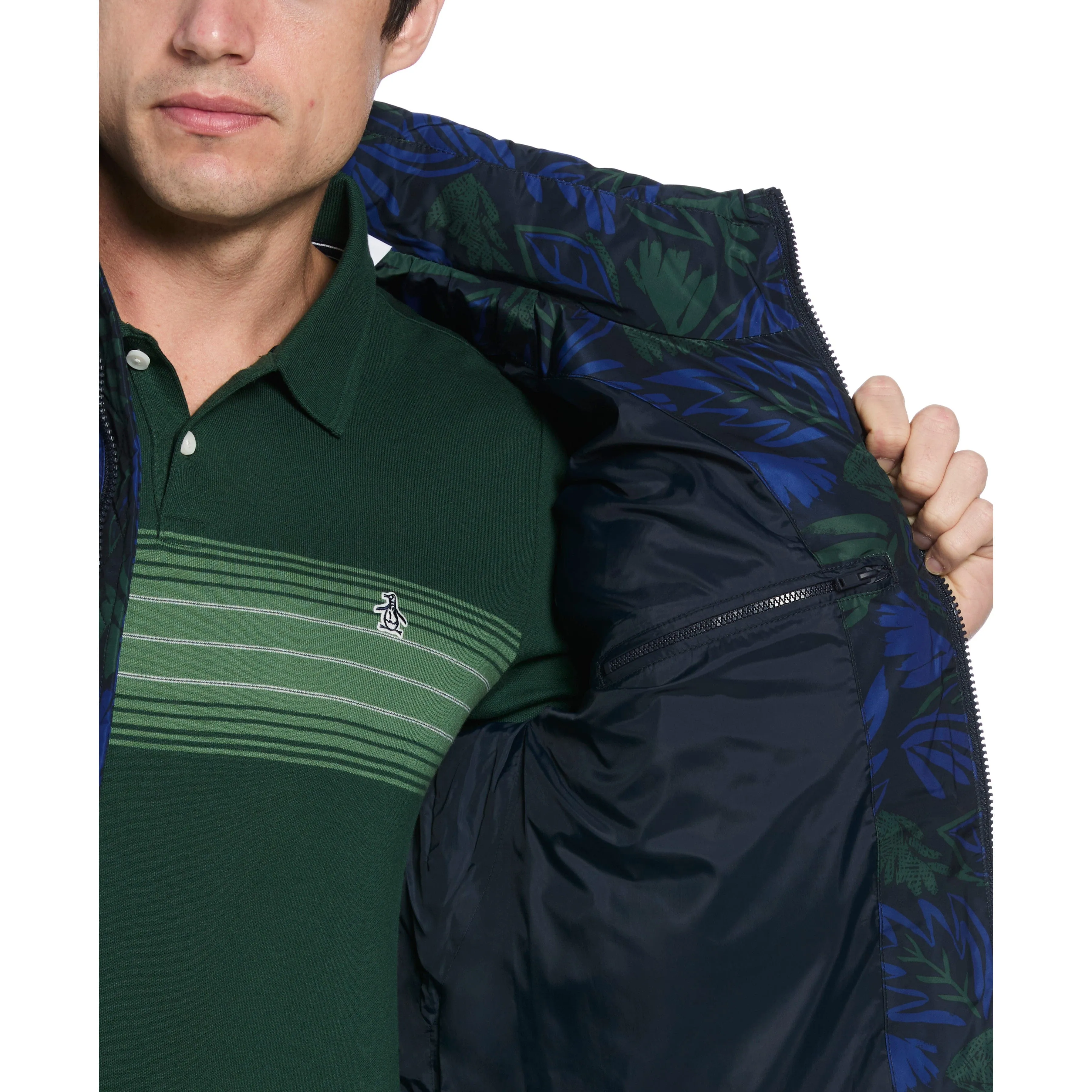 Floral Puffer Jacket sold by Original Penguin product image thumbnail 4