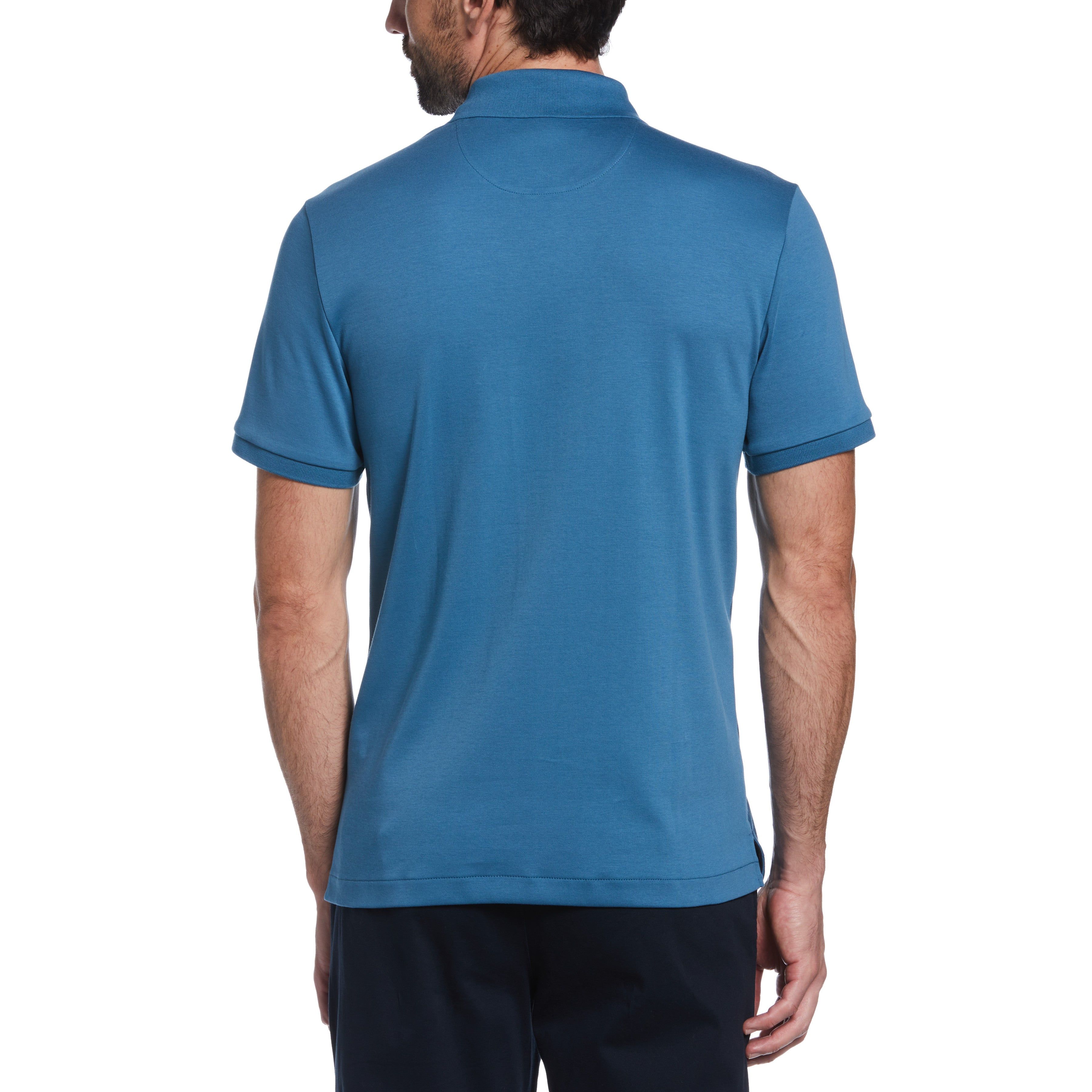 Striped Front Interlock Polo sold by Original Penguin product image thumbnail 2