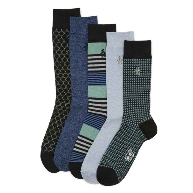 5 Pack Dreshort Dress Socks sold by Original Penguin