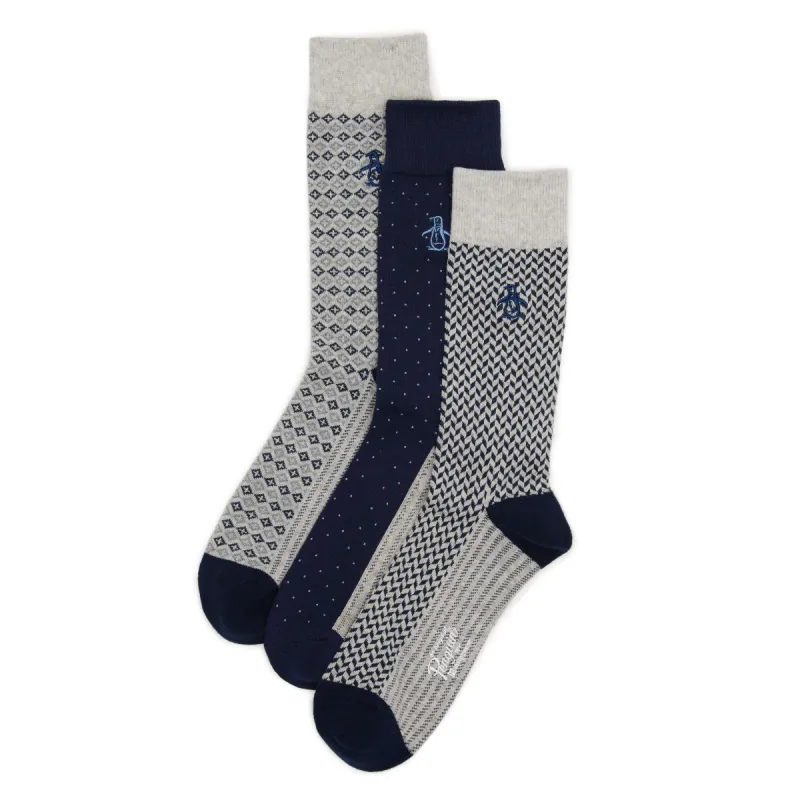 3 Pack Hudson Ridge Dress Socks sold by Original Penguin