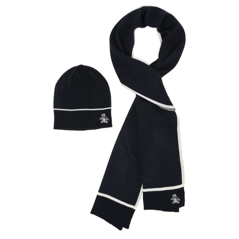 Earl Beanie and Scarf Set sold by Original Penguin
