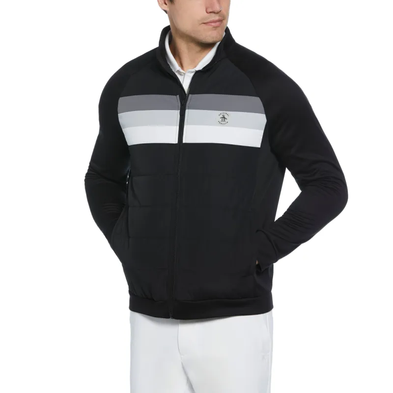Retro Color Block Insulated Full Zip Golf Jacket sold by Original Penguin