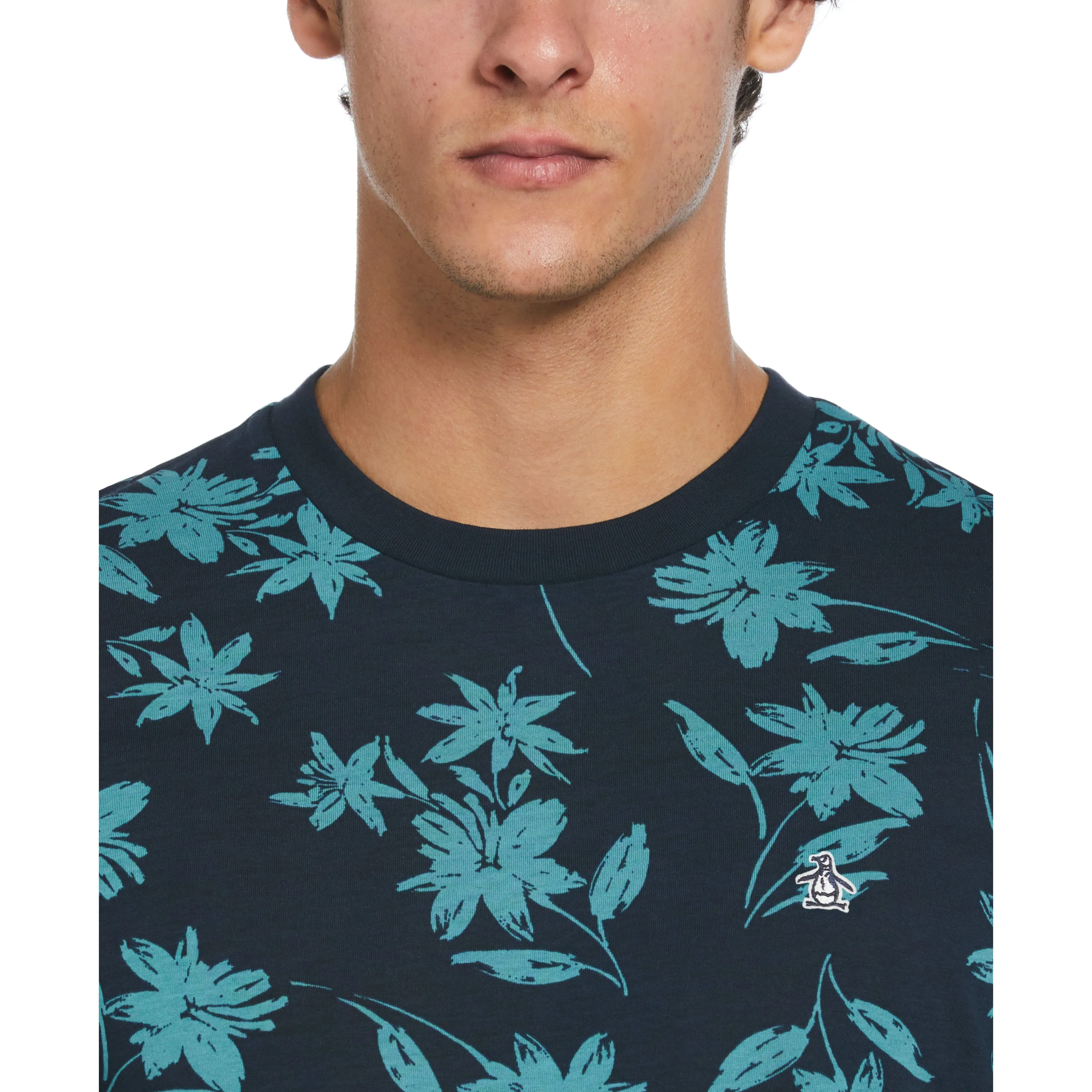 Jersey All-Over Floral Tee sold by Original Penguin product image thumbnail 3
