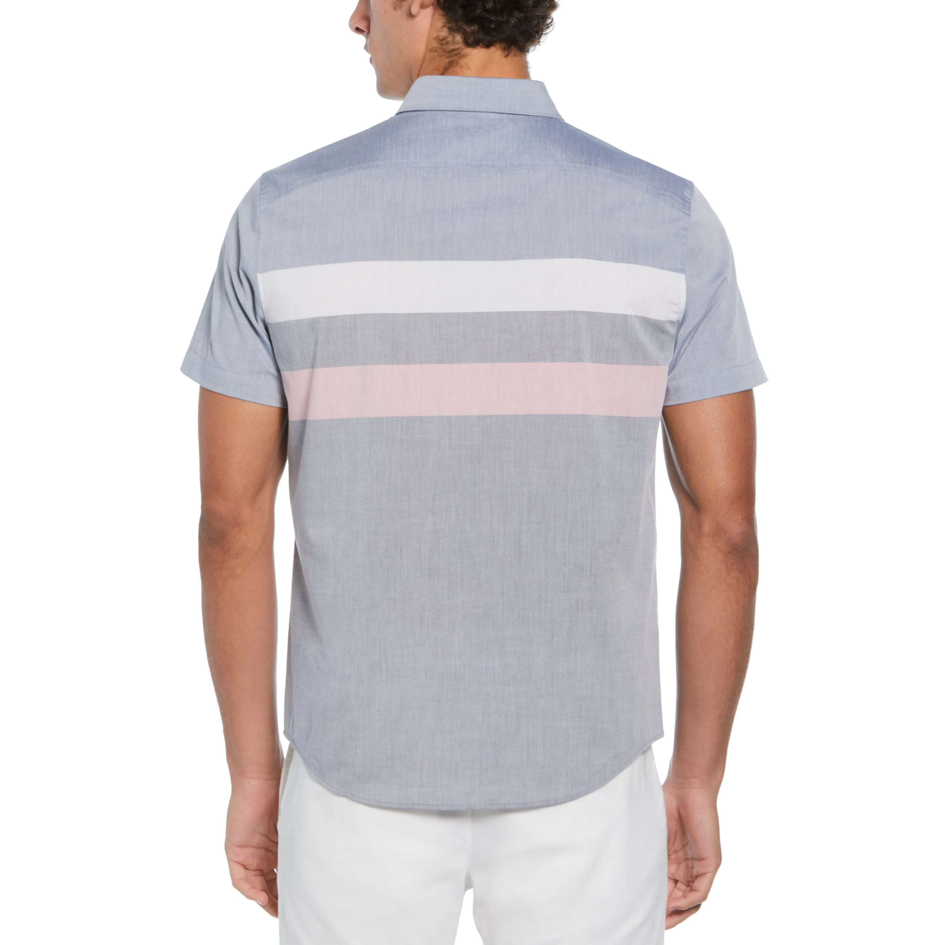 Poplin Chest Stripe Shirt sold by Original Penguin product image thumbnail 2
