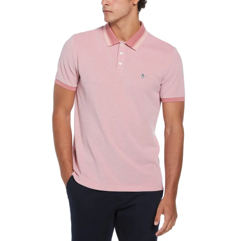 Pique Polo with Tipping sold by Original Penguin