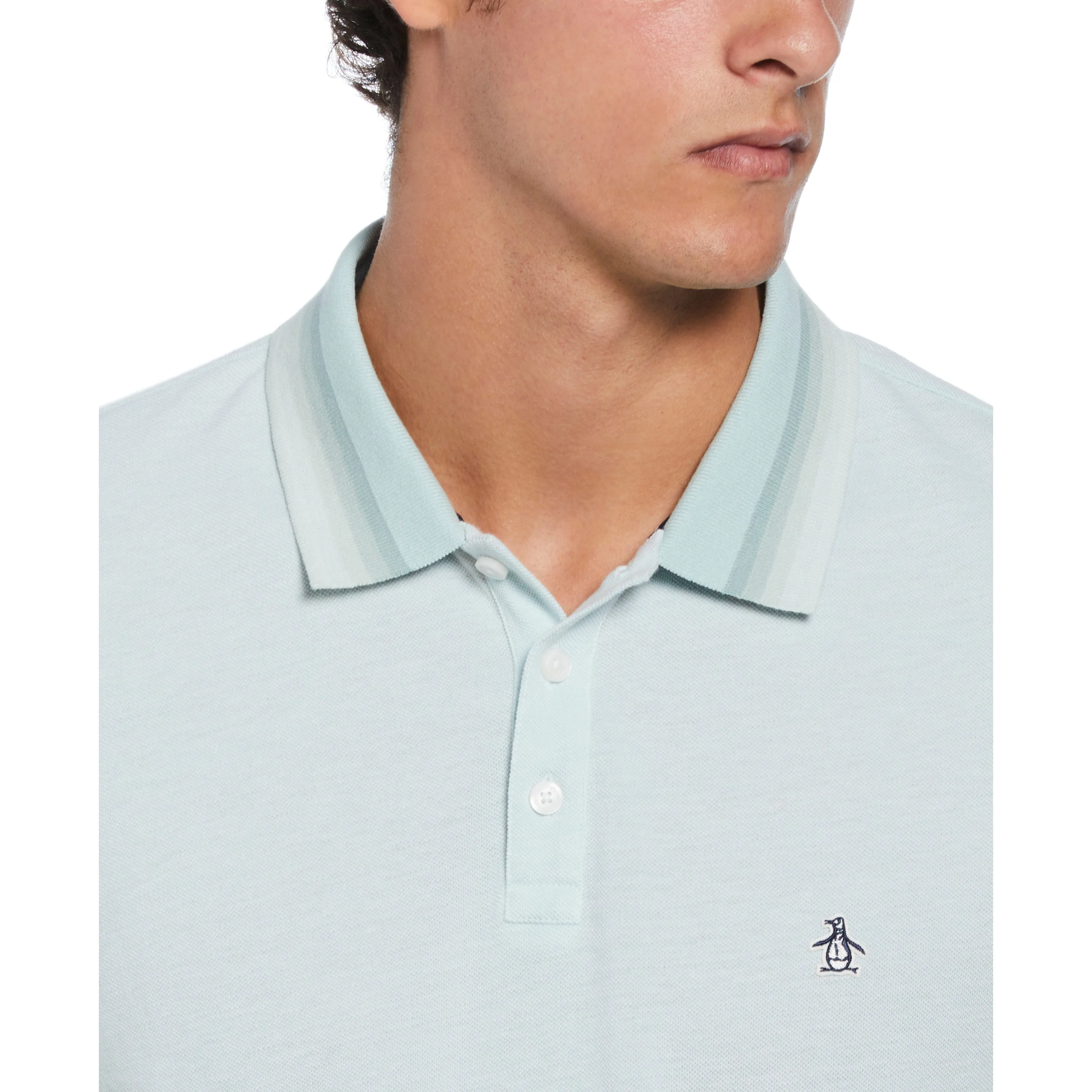 Pique Polo with Tipping sold by Original Penguin product image thumbnail 3