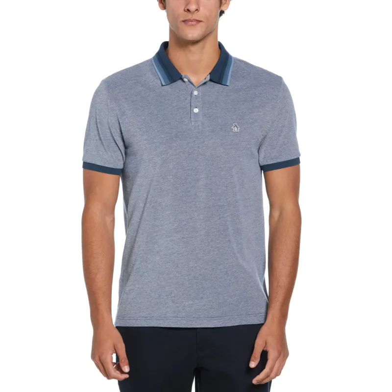 Pique Polo with Tipping sold by Original Penguin