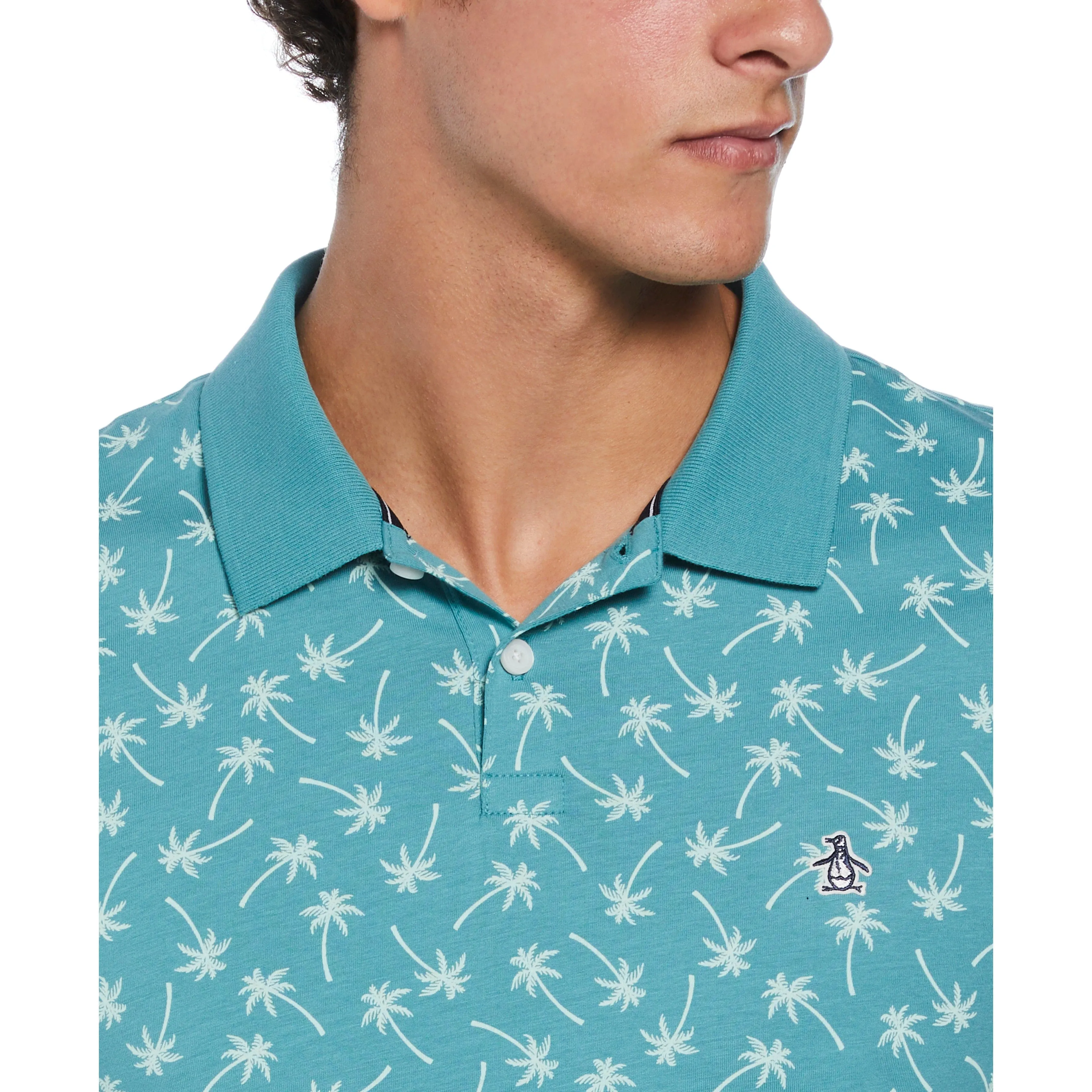 Cotton Jersey Palm Polo sold by Original Penguin product image thumbnail 3