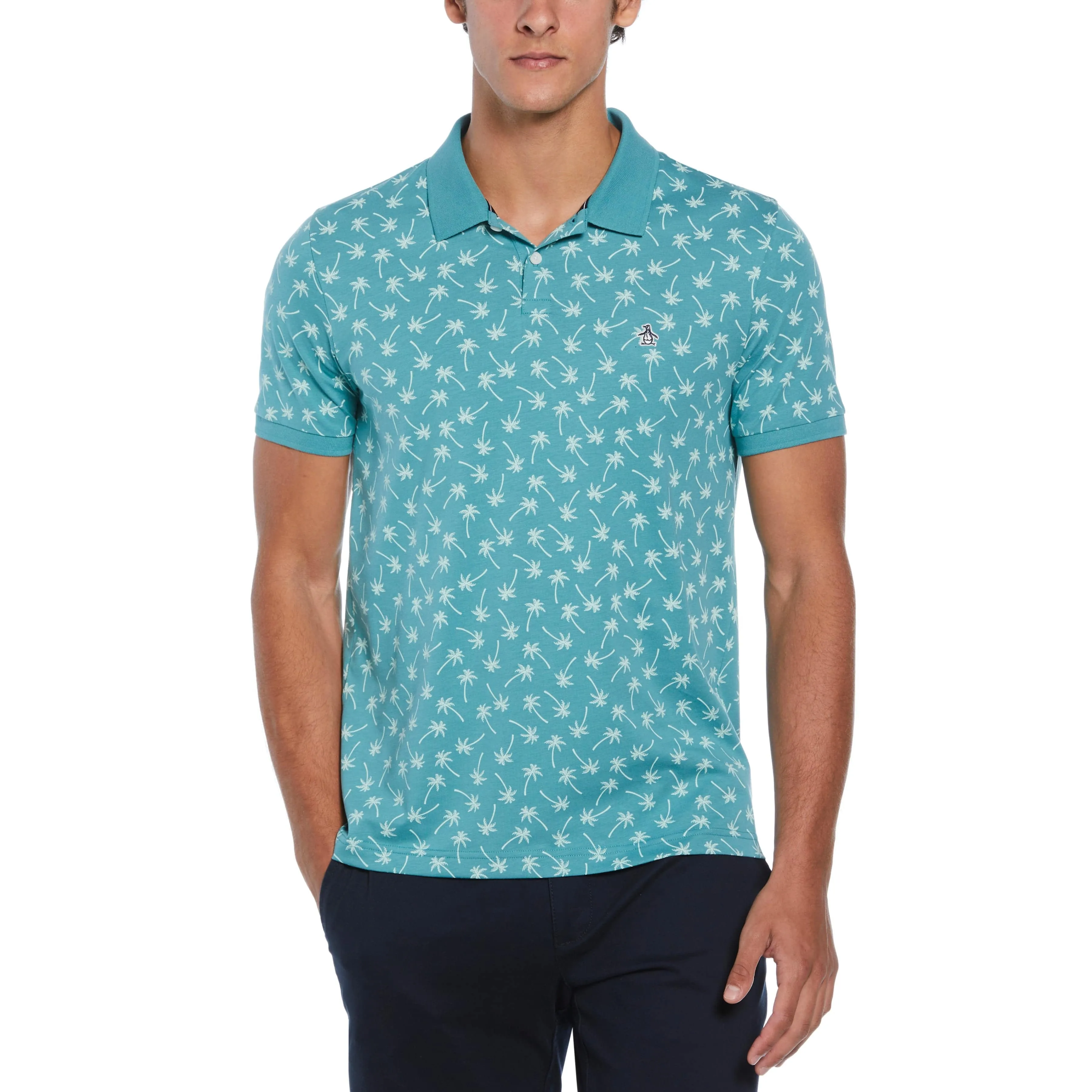 Cotton Jersey Palm Polo sold by Original Penguin