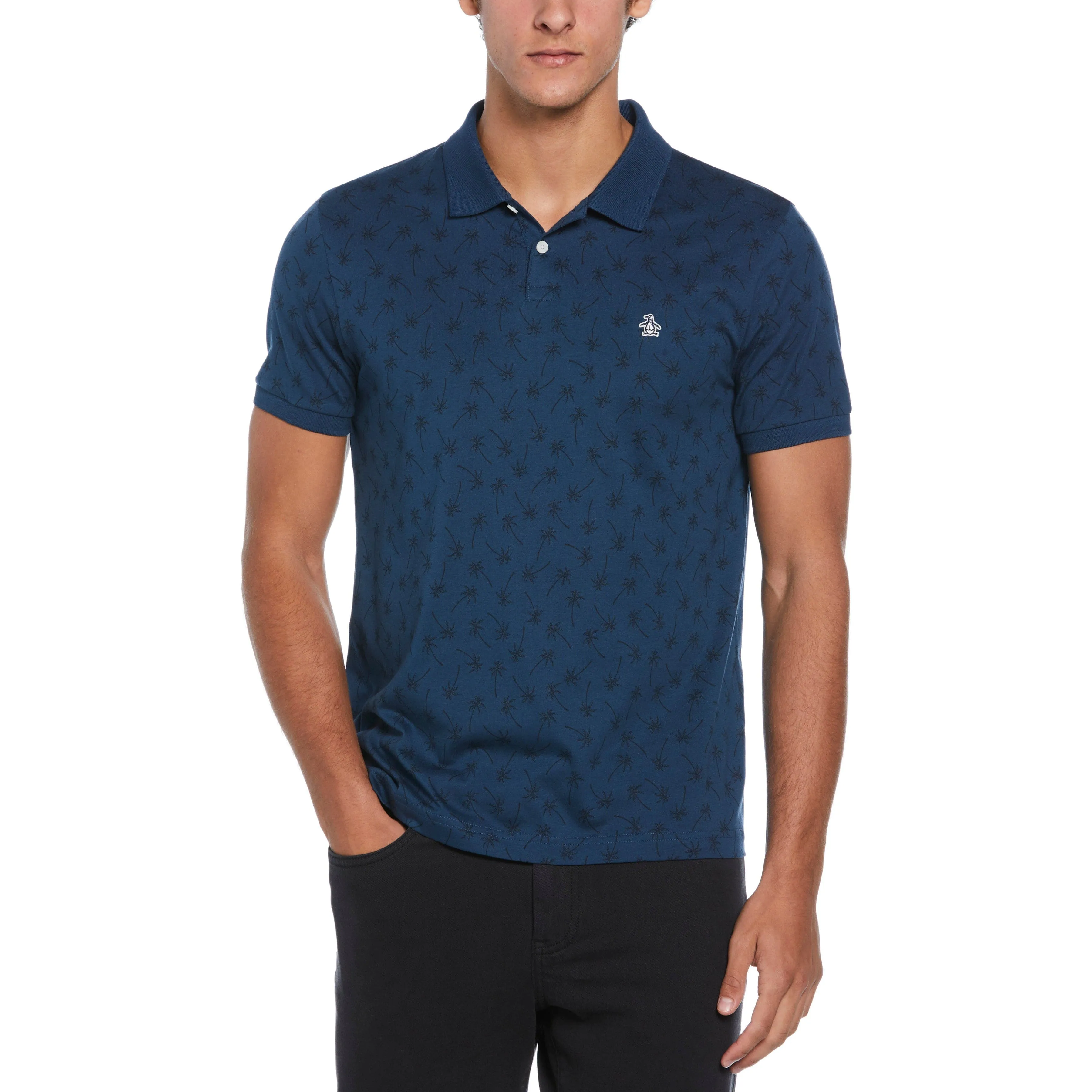Cotton Jersey Palm Polo sold by Original Penguin