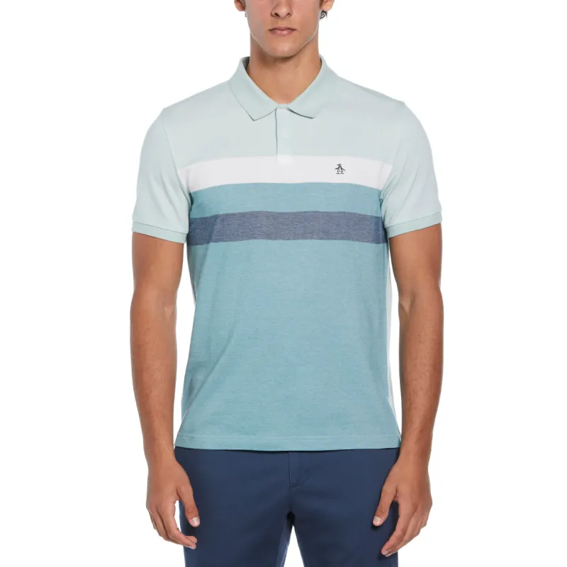 Birdseye Pique Stripe Polo sold by Original Penguin