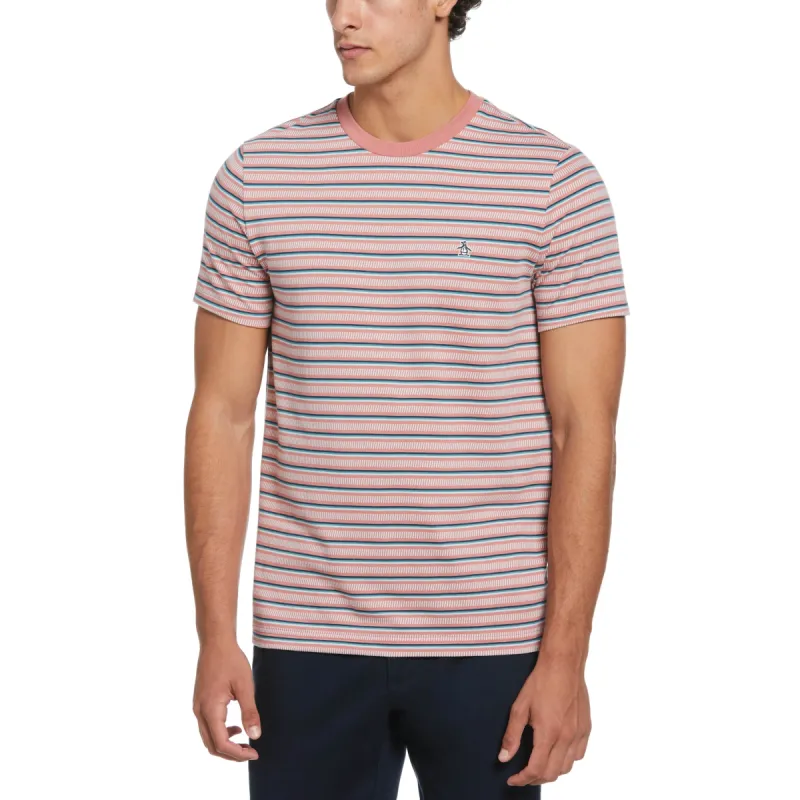 All Over Striped Tee sold by Original Penguin