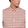 Long Sleeve Eco Chambray Stretch Plaid Shirt sold by Original Penguin