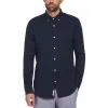 Linen Blend Long Sleeve Shirt sold by Original Penguin