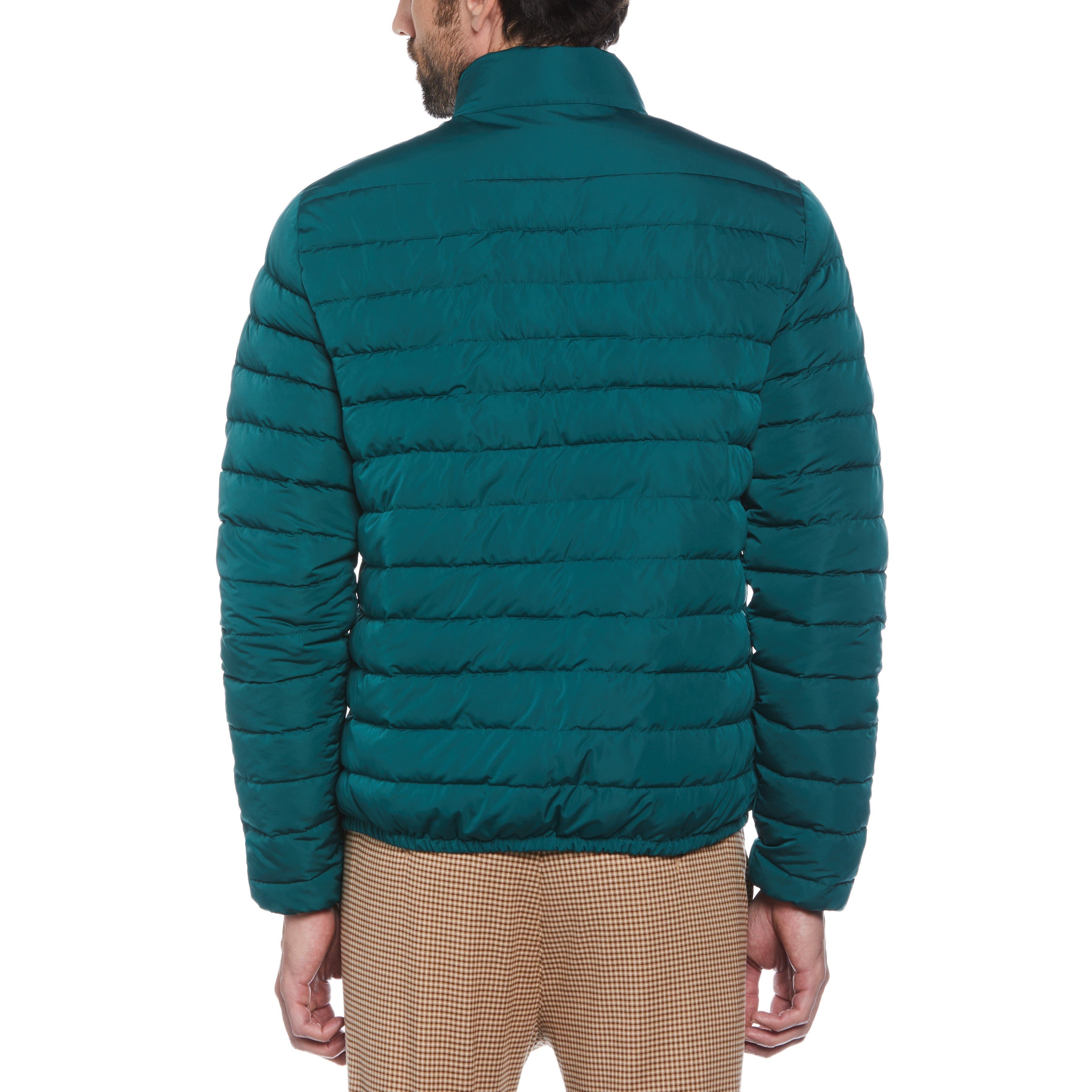 Lightweight Color Block Puffer Jacket sold by Original Penguin product image thumbnail 3