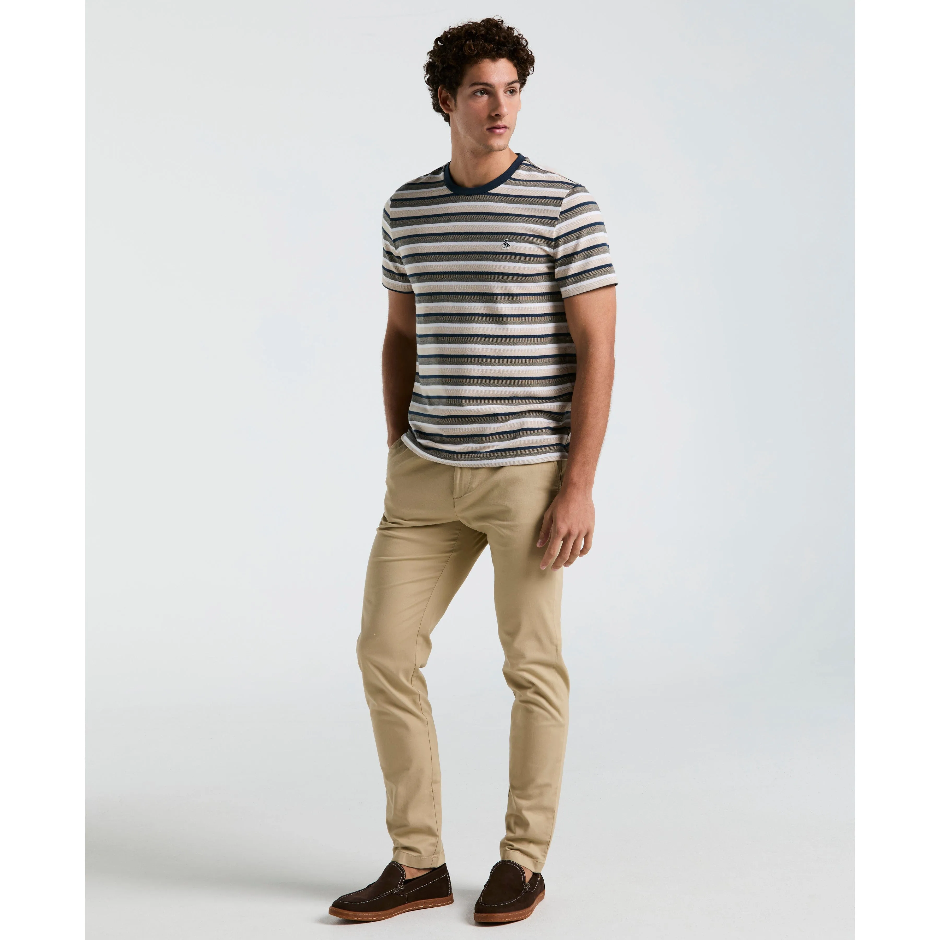 Jacquard Stripe Tee sold by Original Penguin product image thumbnail 4